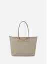 Large tote bag - Smart KBA | Grey by LANCASTER LANCASTER Large tote bag - Smart KBA | Grey
