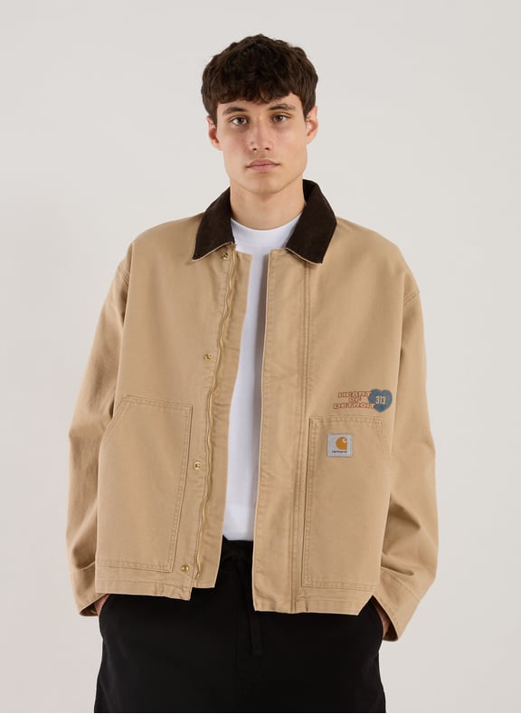 Veste OG Arcan Graphic Beige by CARHARTT WIP CARHARTT WIP Veste OG Arcan Graphic Beige