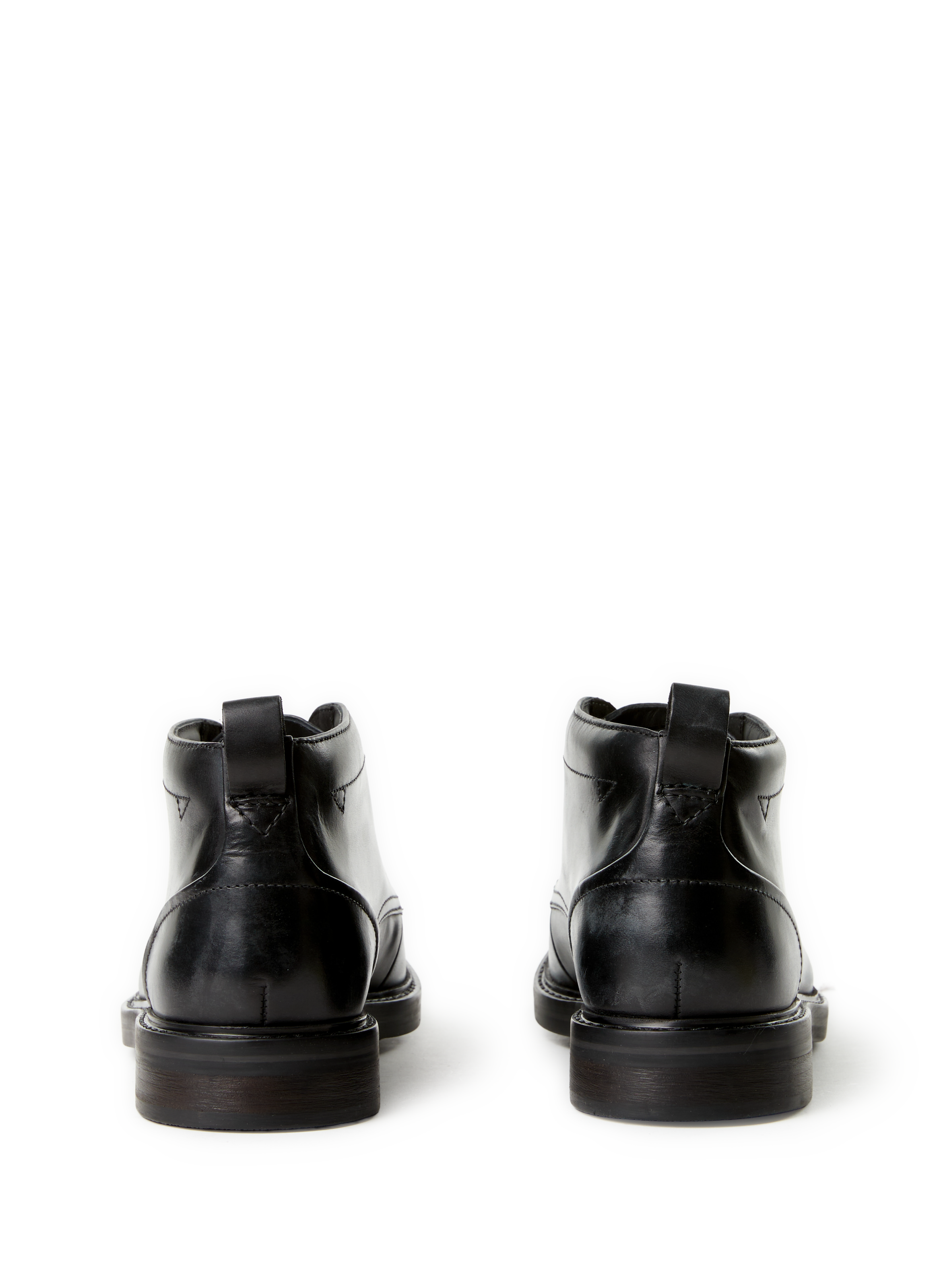 Solid leather derbies CLARKS Black