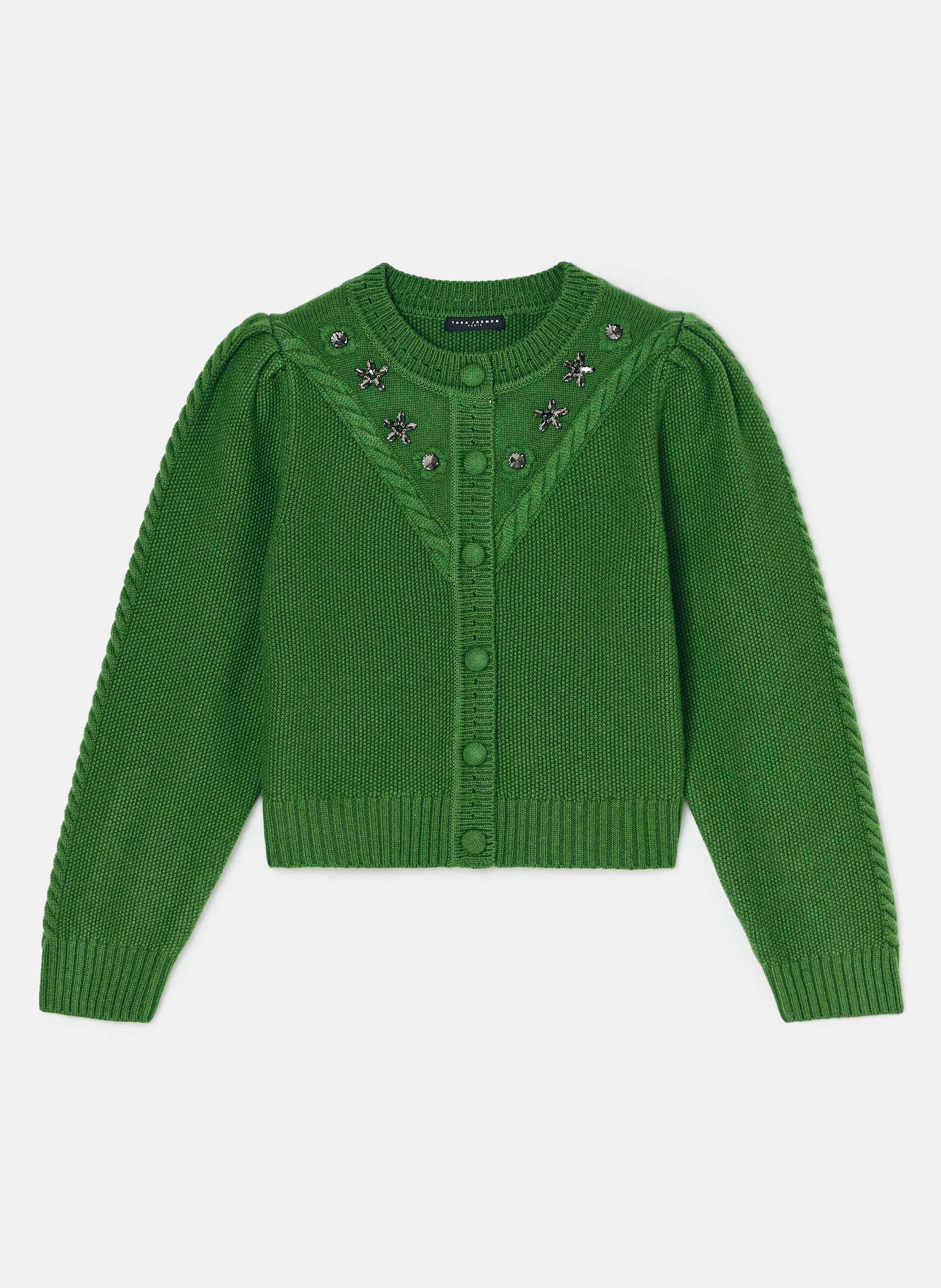 Gilet gustave TARA JARMON Vert