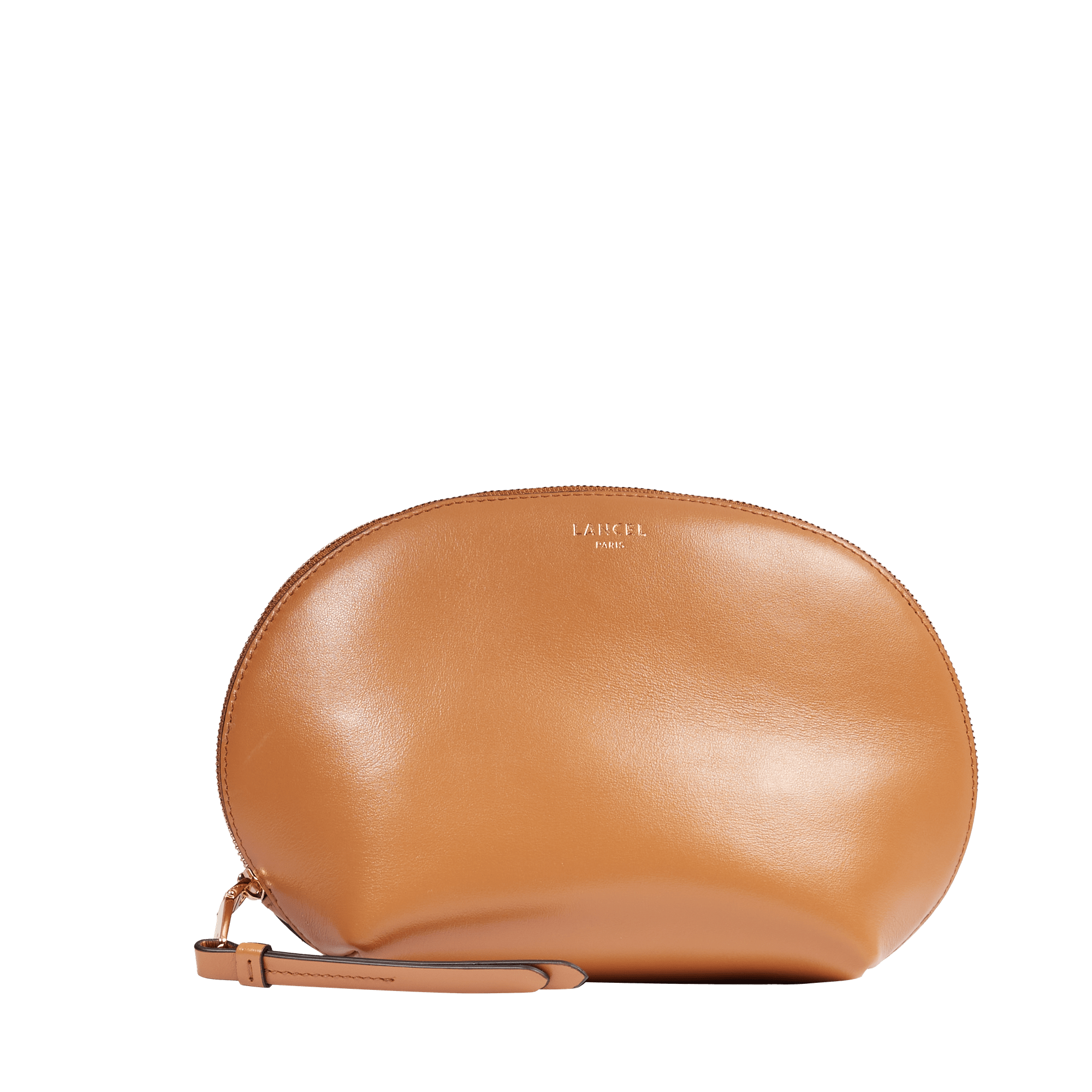 Trousse cosmétique l origami de lancel en cuir LANCEL Marron