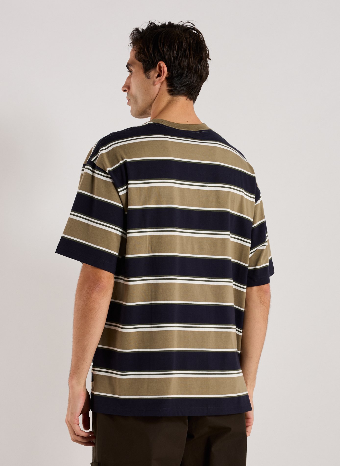 Striped cotton T-Shirt CARHARTT WIP Green