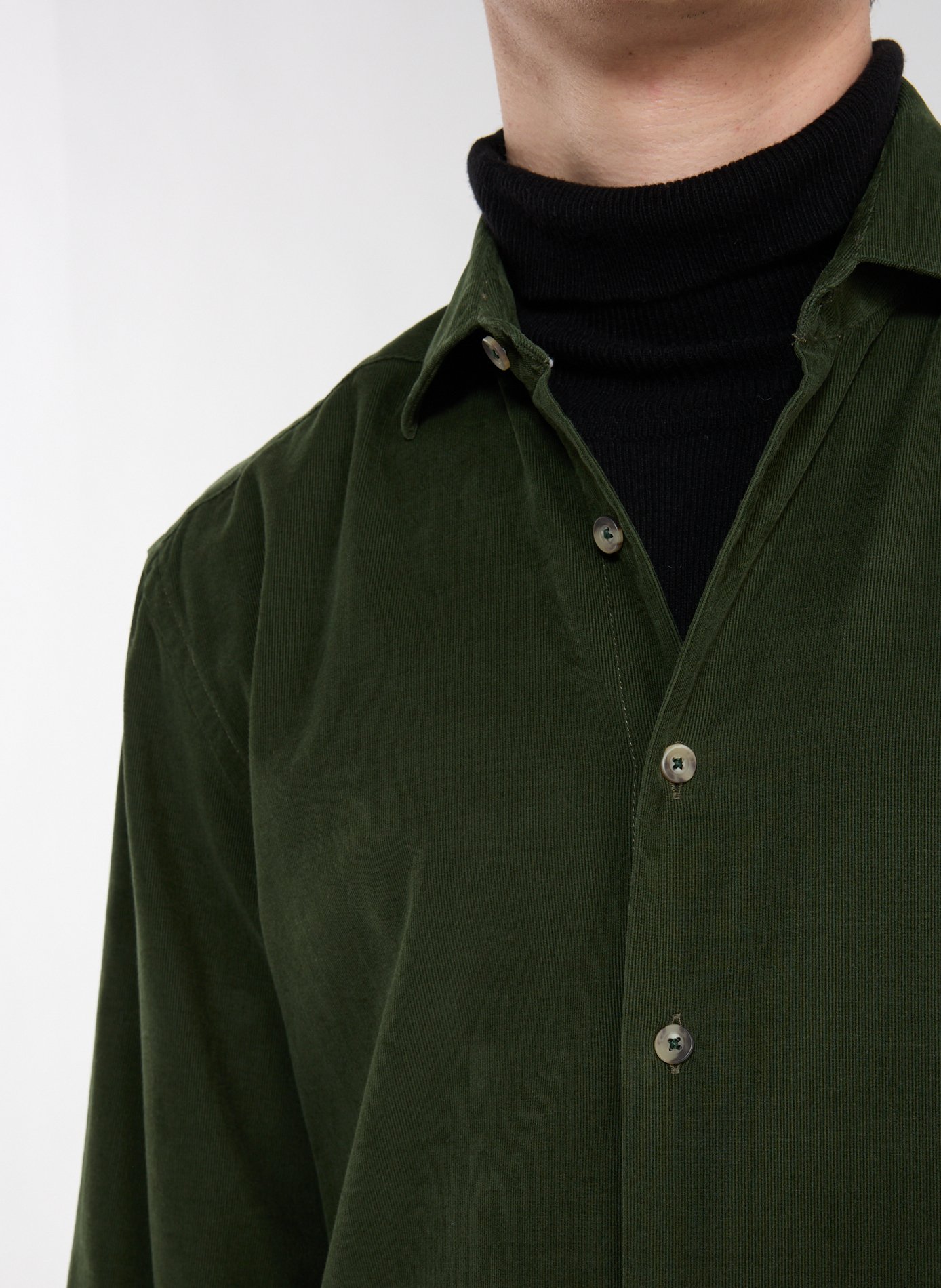  Cotton shirt HACKETT Green