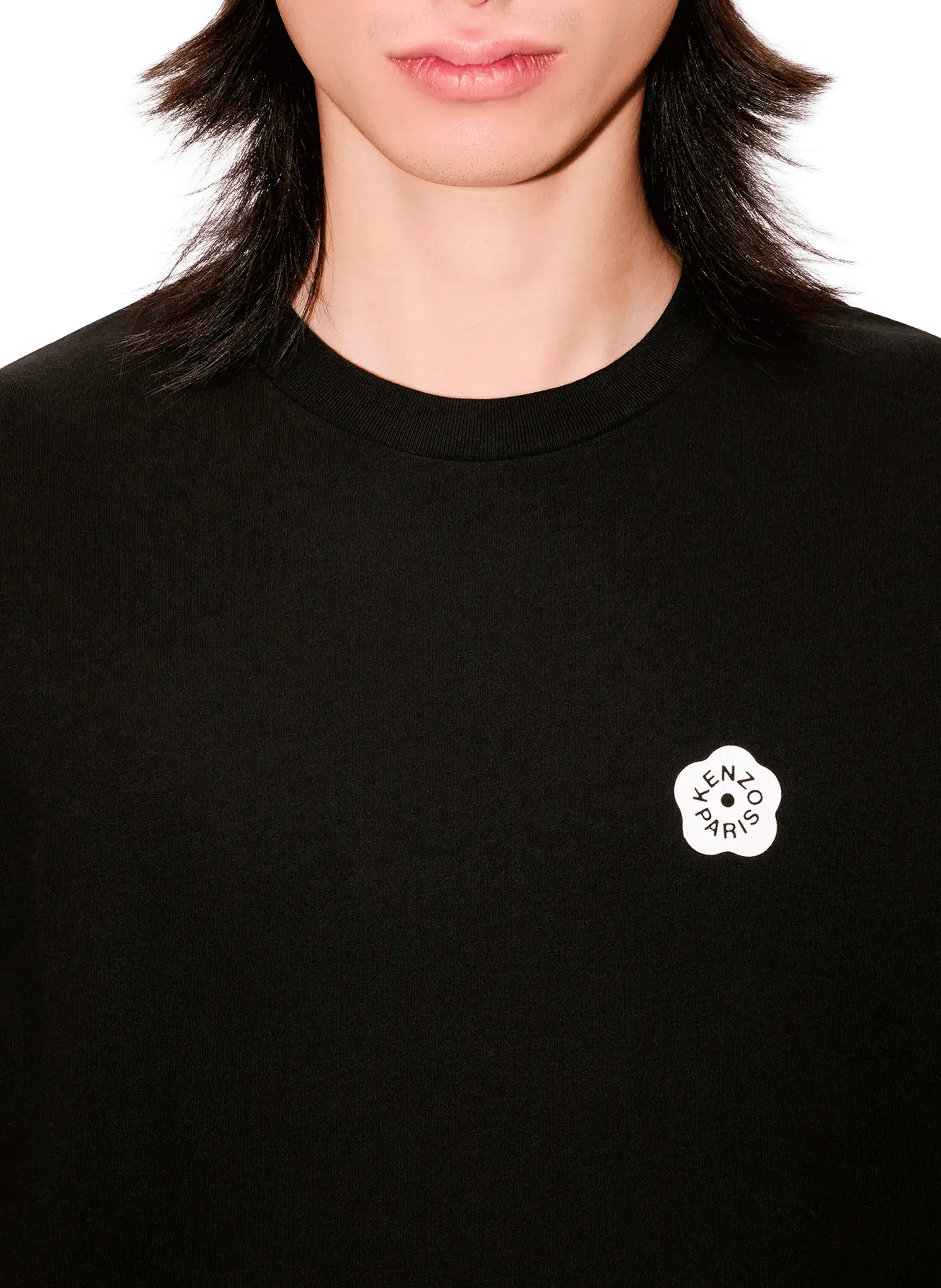 Classic Cotton T-Shirt KENZO Black