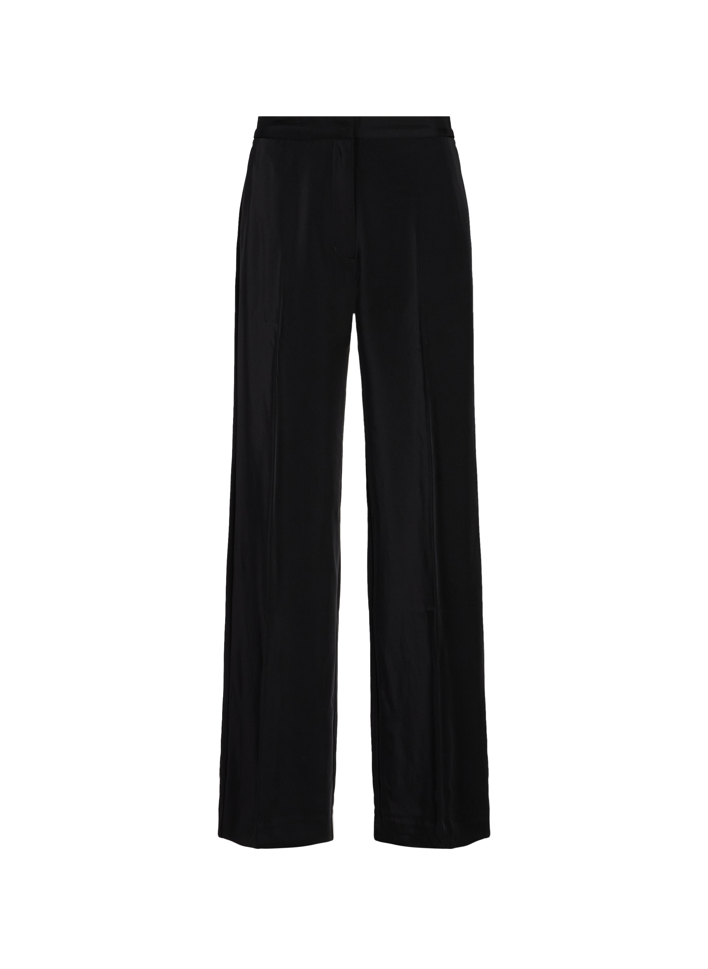 Pleated wide-leg trousers SAMSOE SAMSOE Black