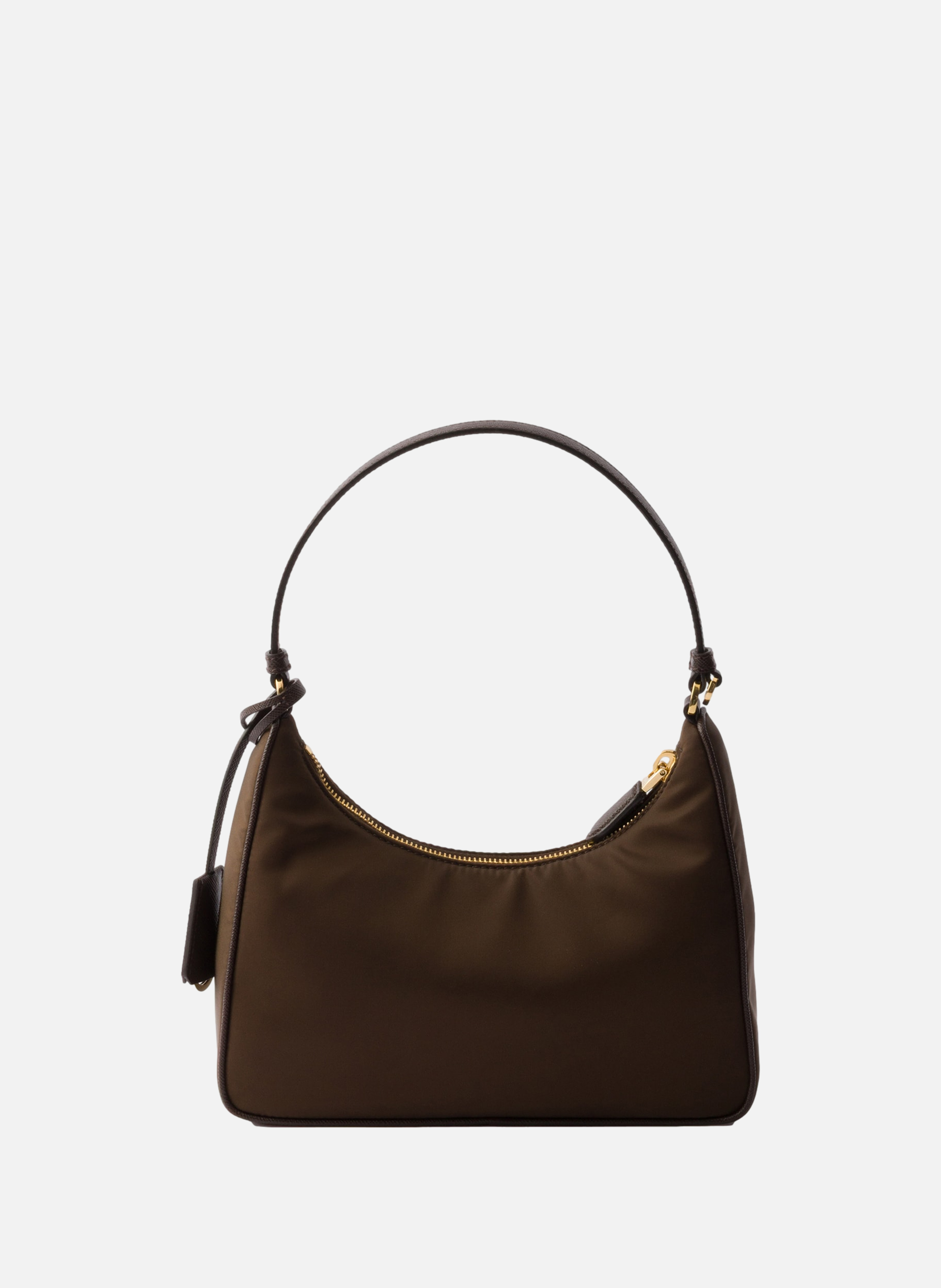 Mini sac prada re-edition 2005 en re-nylon PRADA Marron