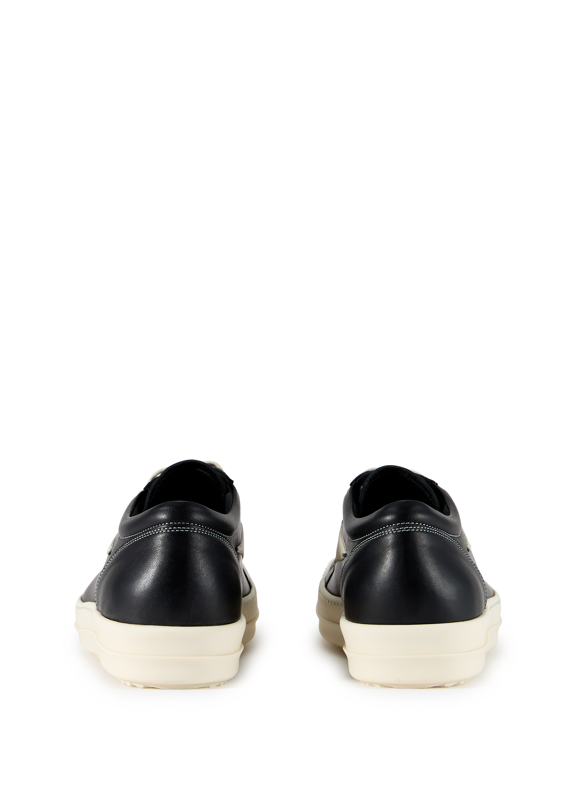 Baskets crantées en cuir RICK OWENS Multicolore