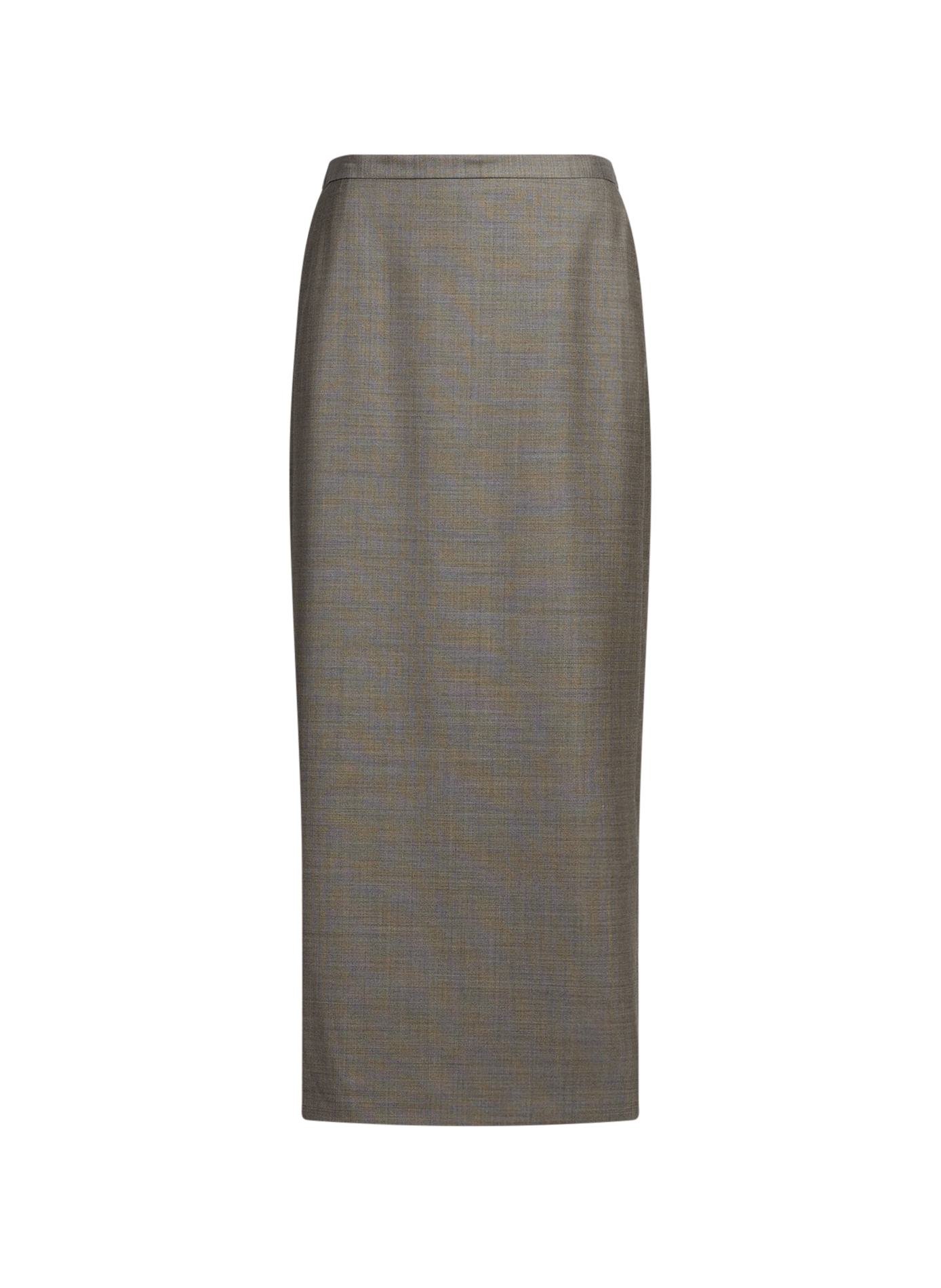 Jupe droite Cara en laine LOULOU DE SAISON Black