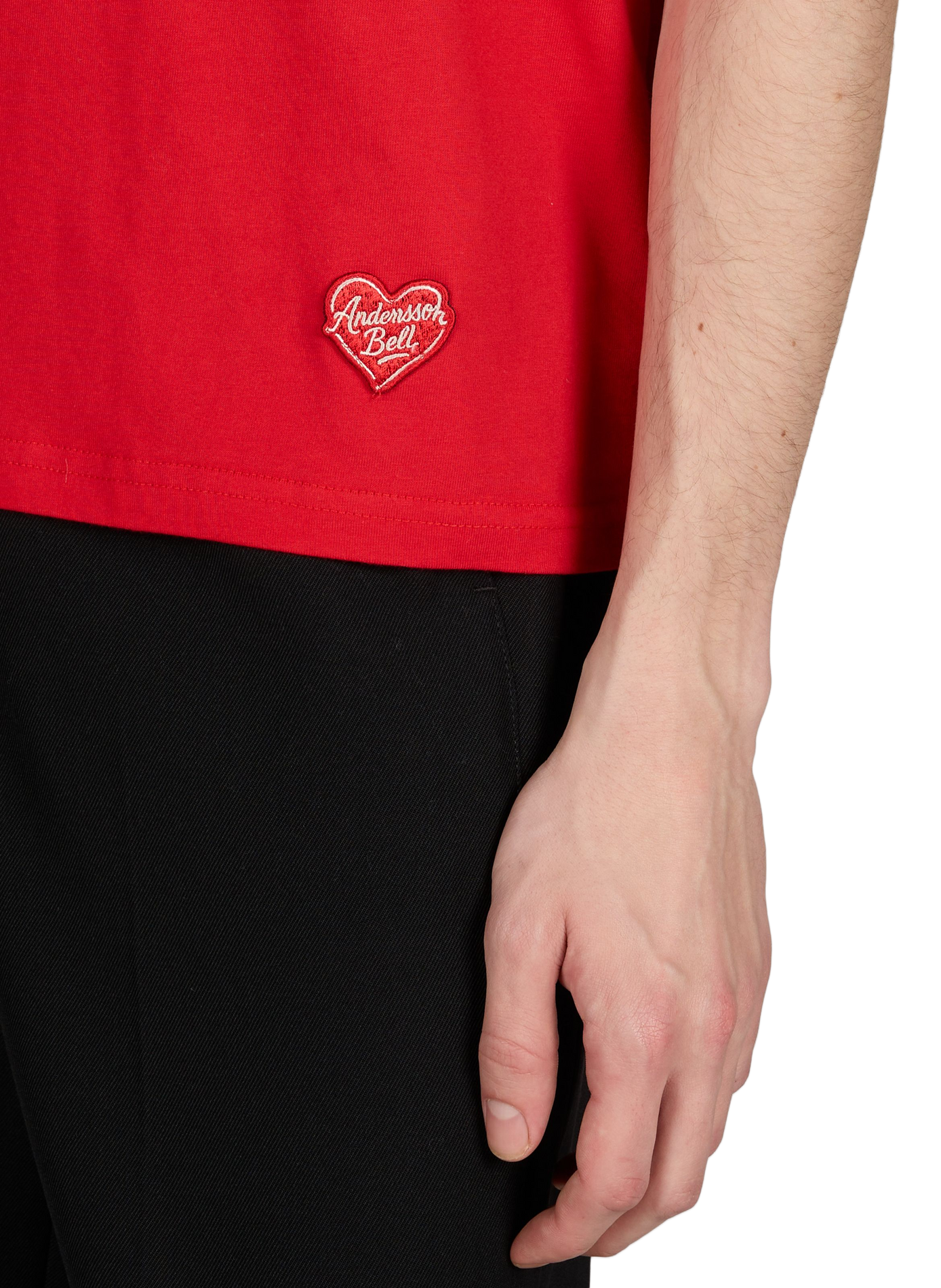 Classic Cotton T-Shirt ANDERSSON BELL Red