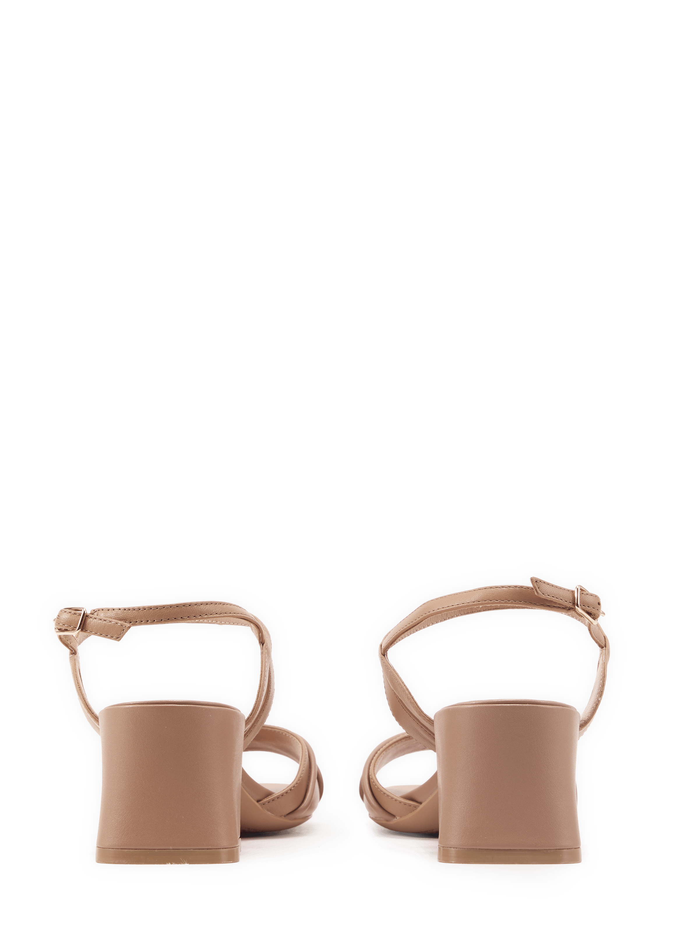 Sandales à talons New Erica 50 en cuir GEOX Beige