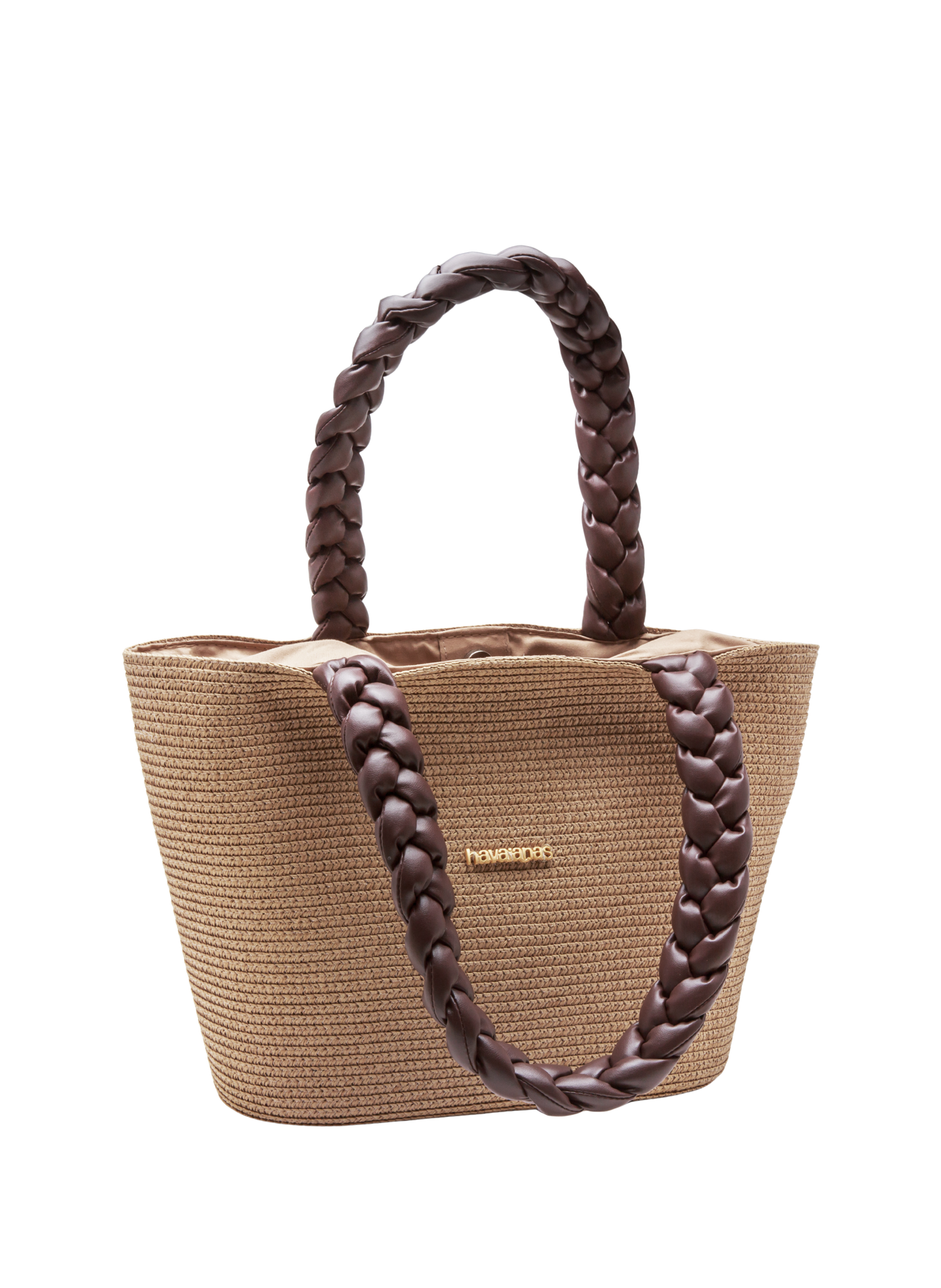Sac cabas Boho Bag en paille  HAVAIANAS Doré