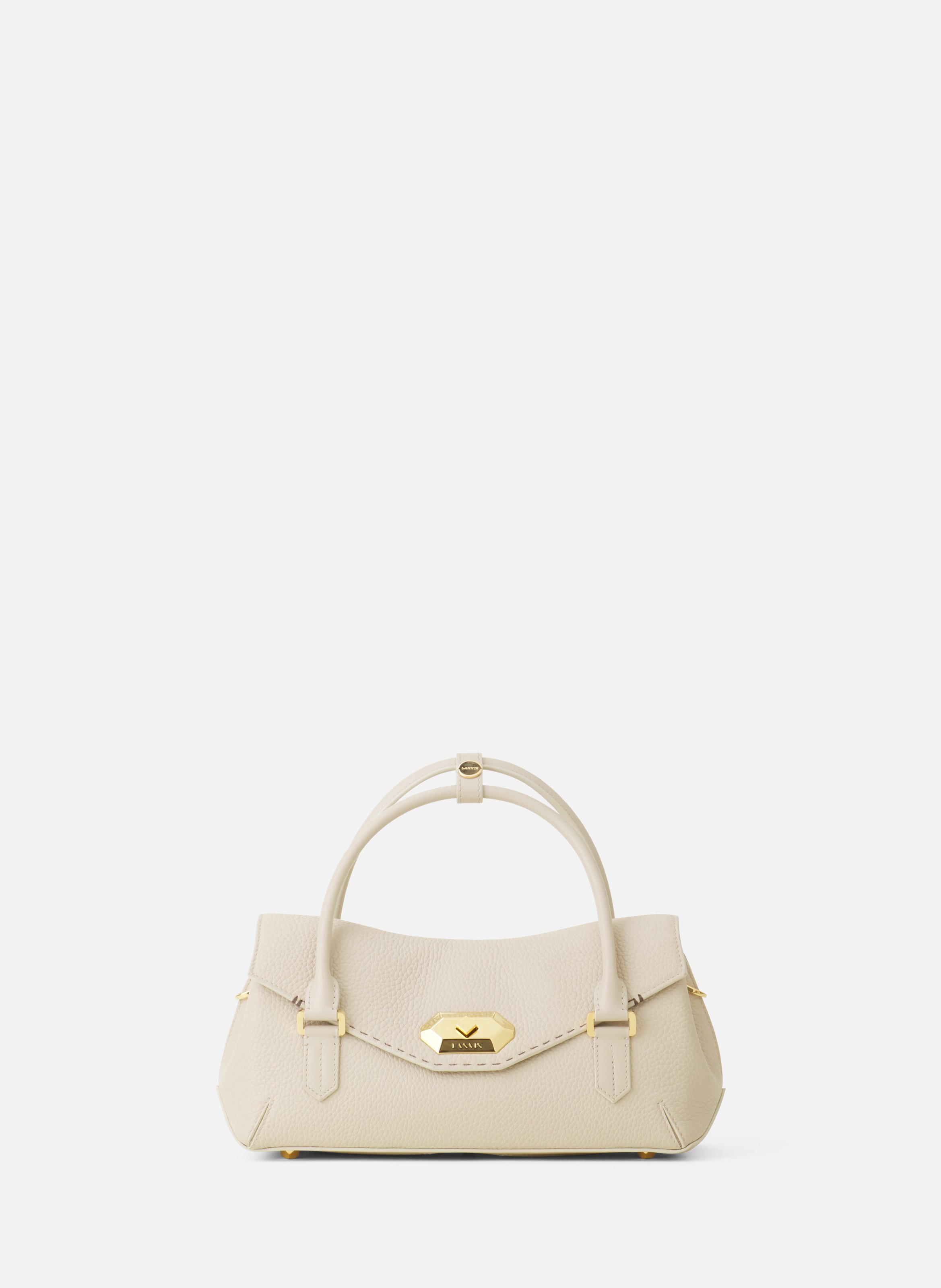 Sac le confident by lanvin 26 en cuir LANVIN Blanc