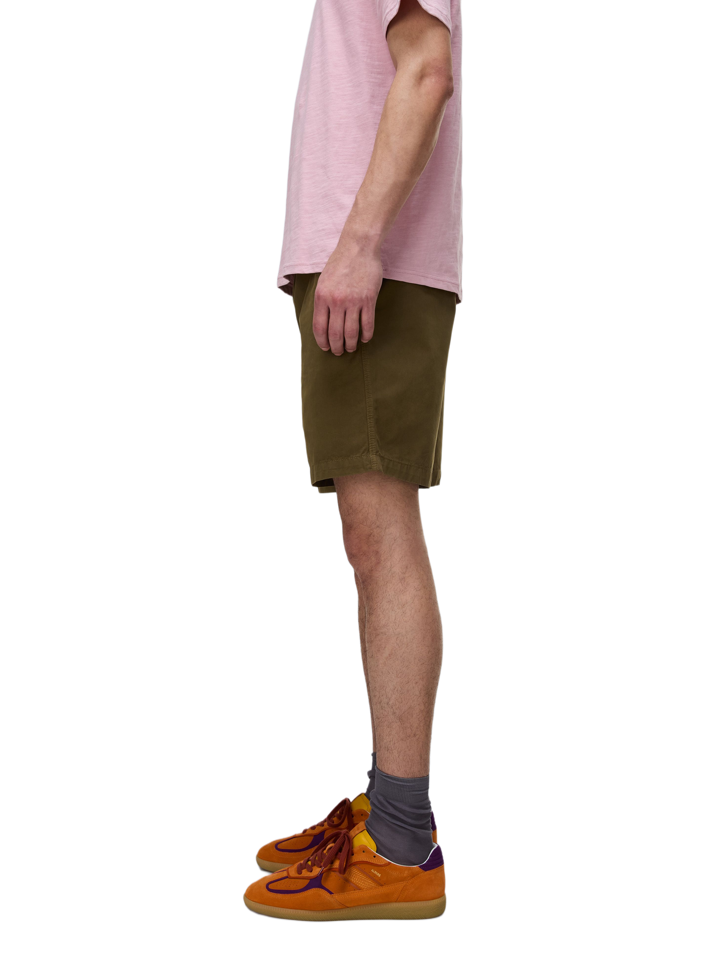 Short droit N-Hyperion en coton NAPAPIJRI Kaki
