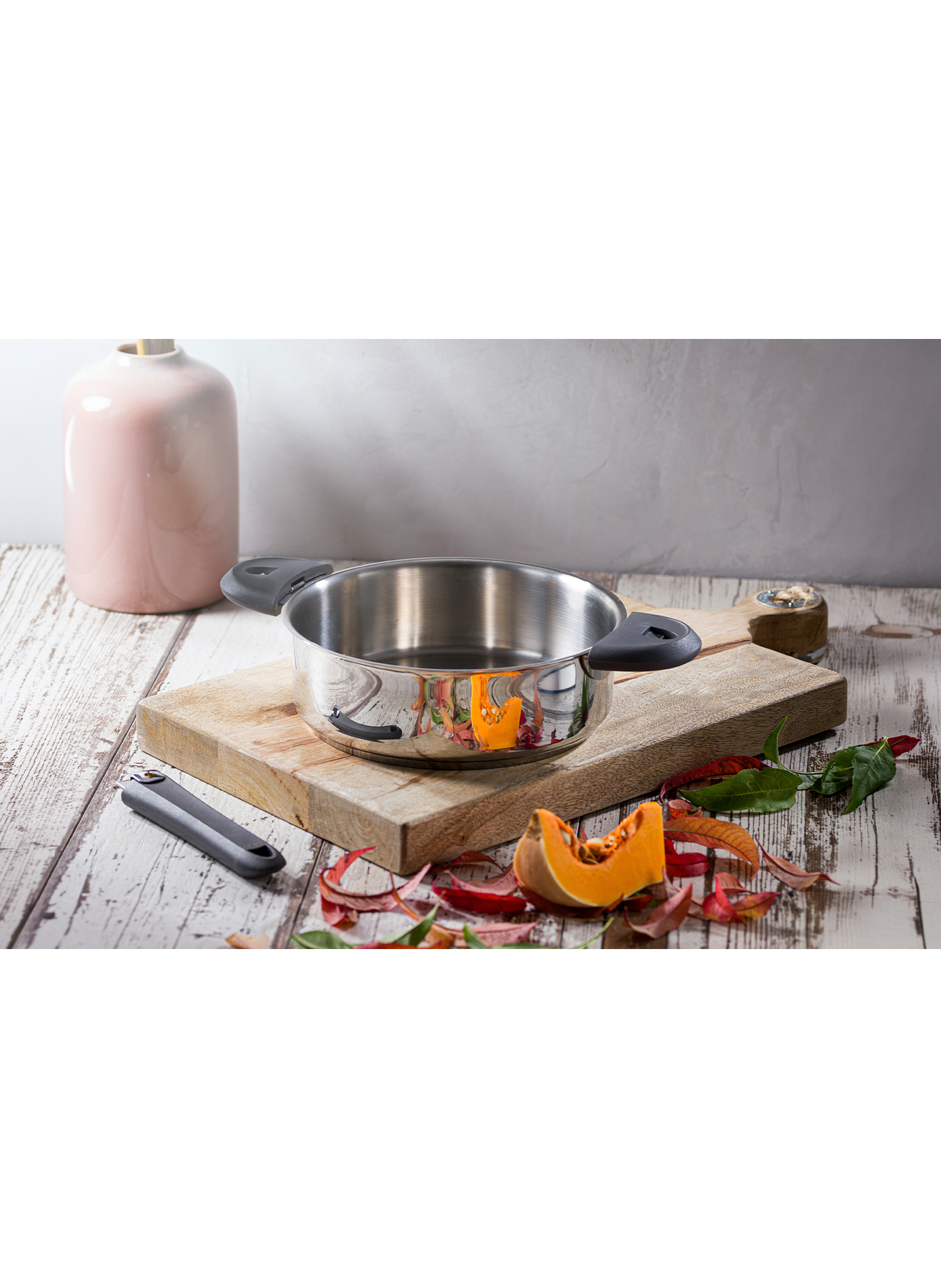 Sauteuse Mutine en inox CRISTEL Gris