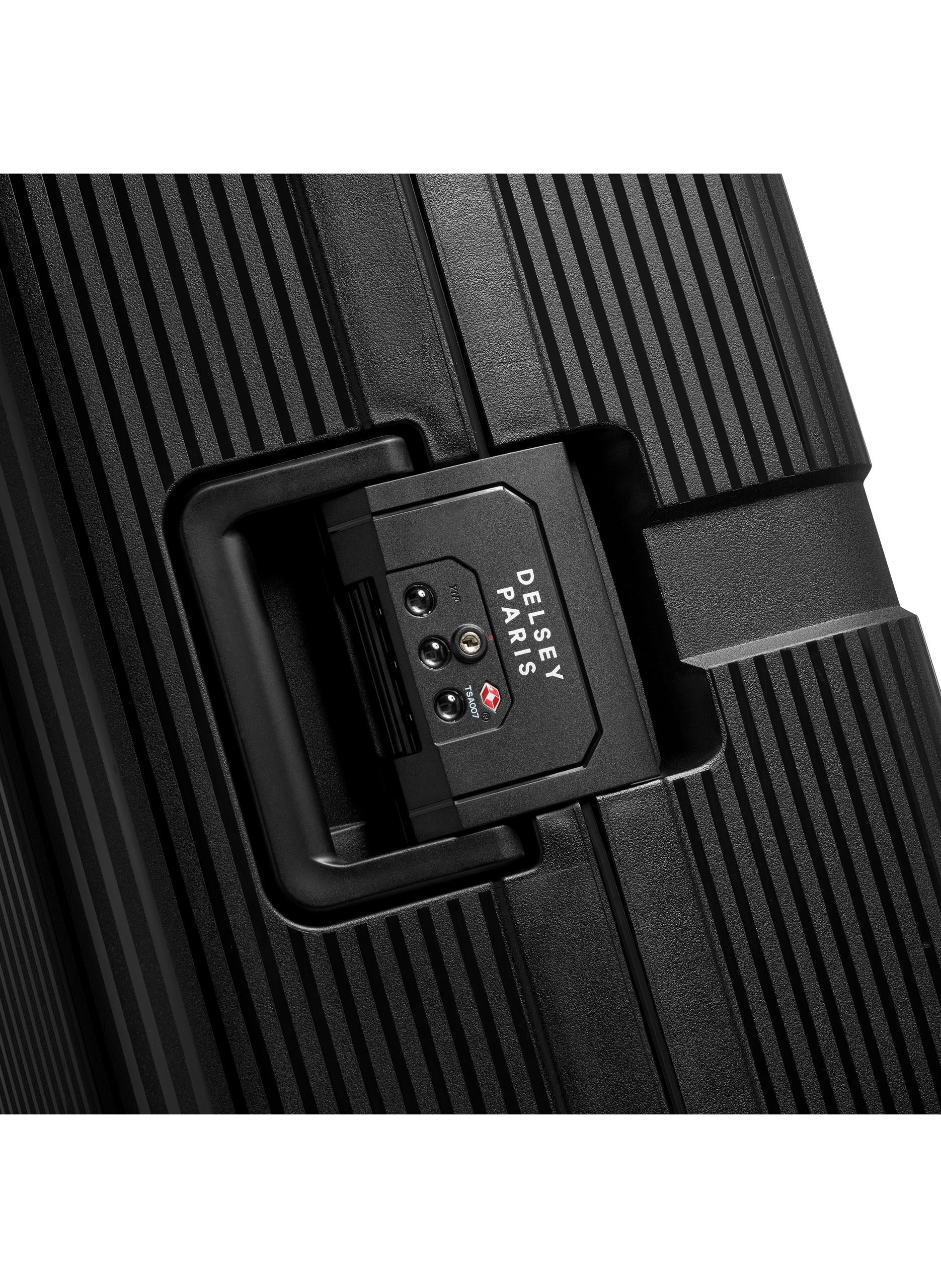 Valise soute rigide taille xl - color block hardside DELSEY PARIS Noir