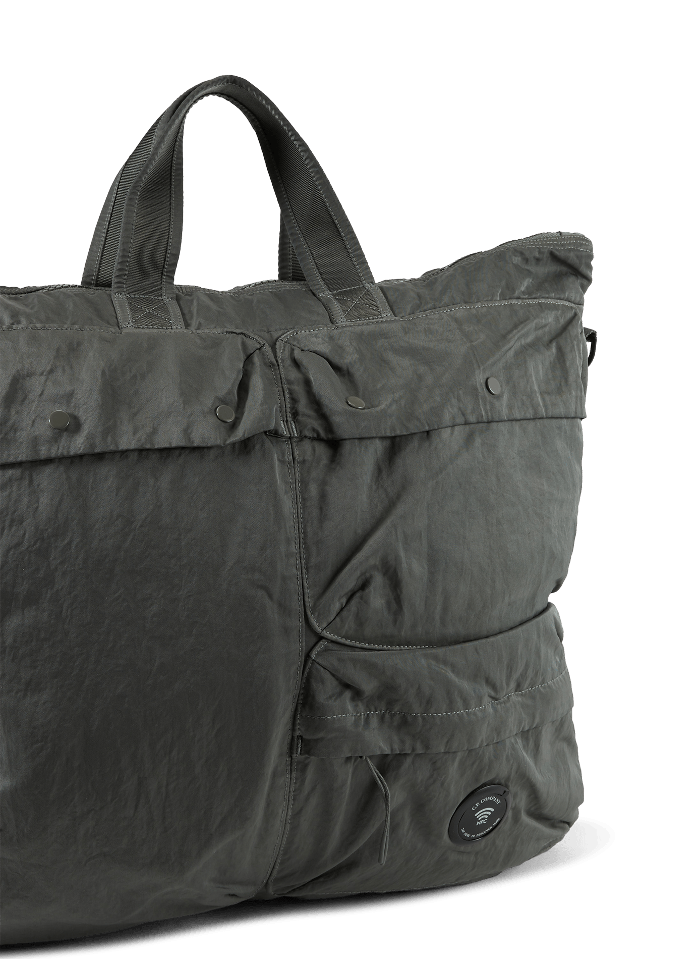 Zippered handbag CP COMPANY Grey