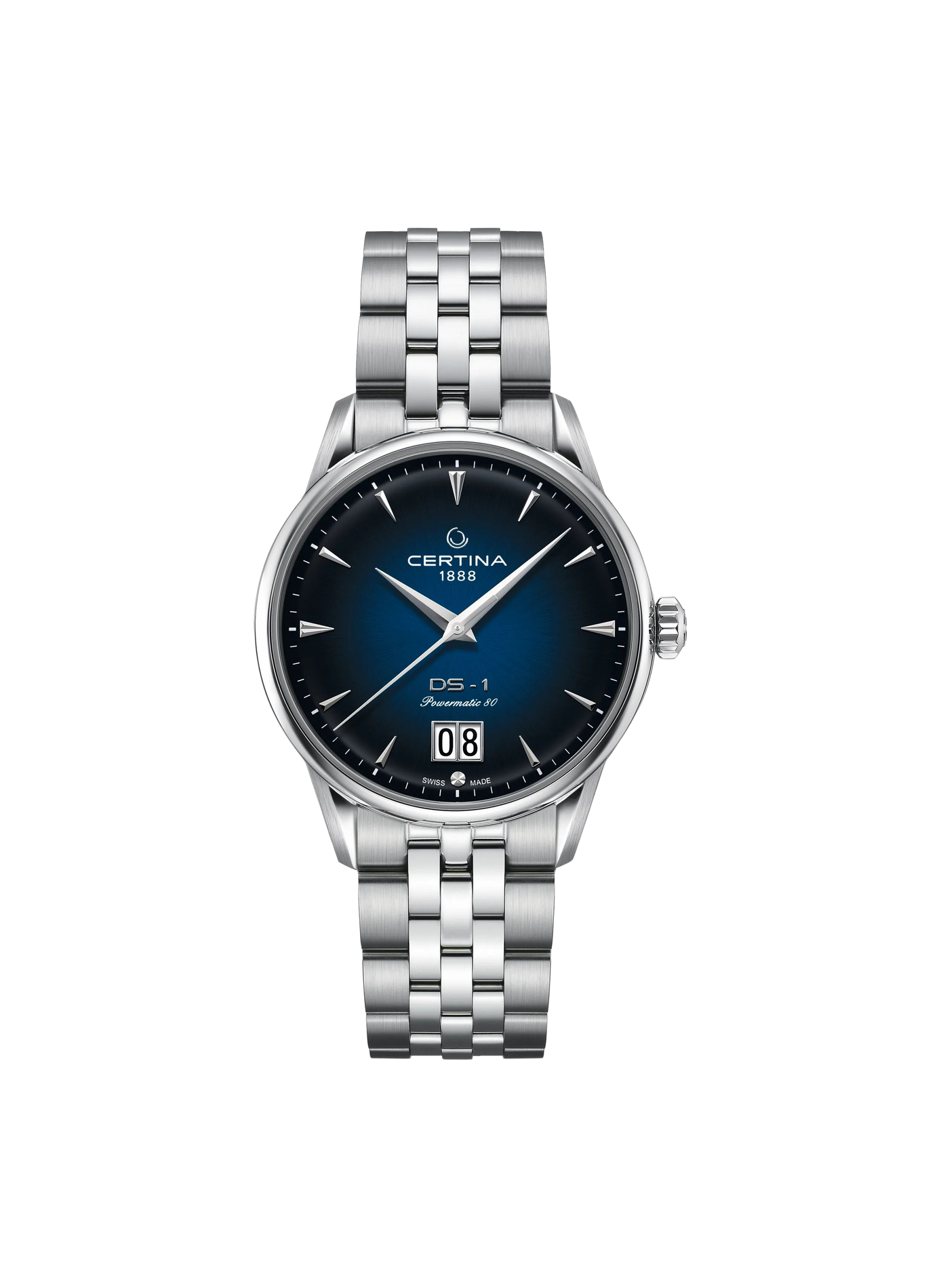 Montre automatique DS-1 en acier inoxydable CERTINA Bleu