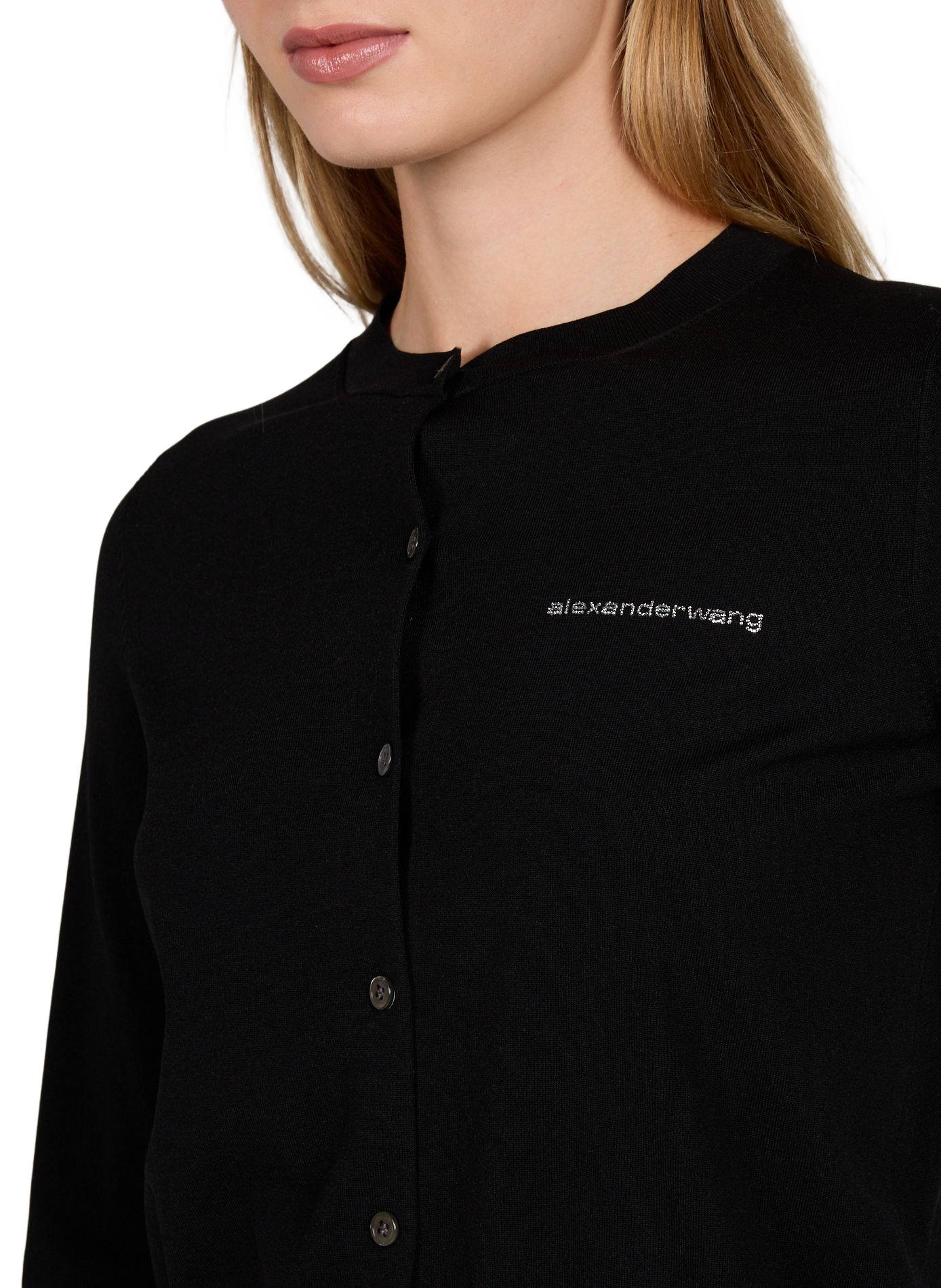 Ronde hals vest ALEXANDER WANG Zwart