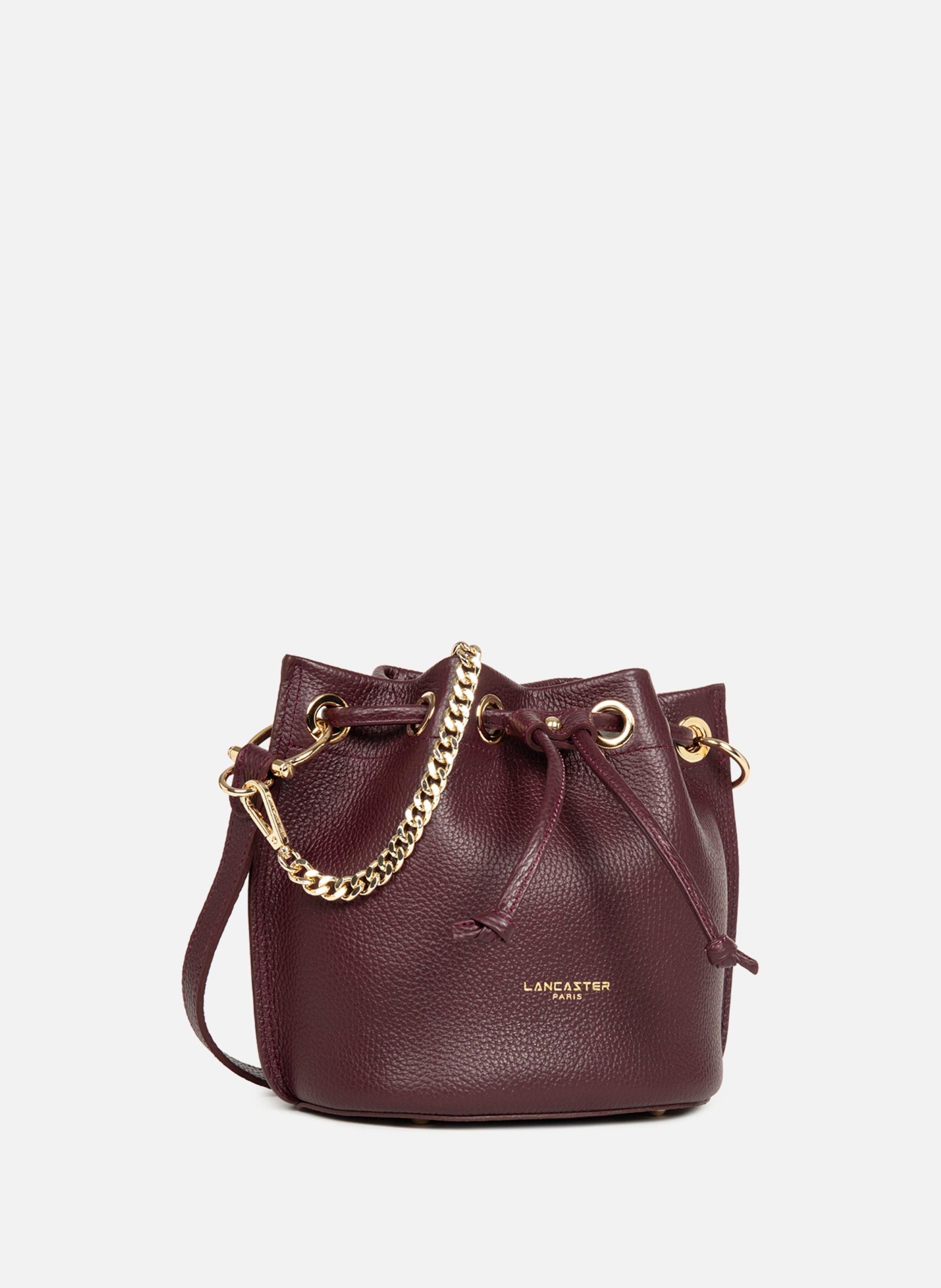 Petit sac bourse - alba double LANCASTER Rouge