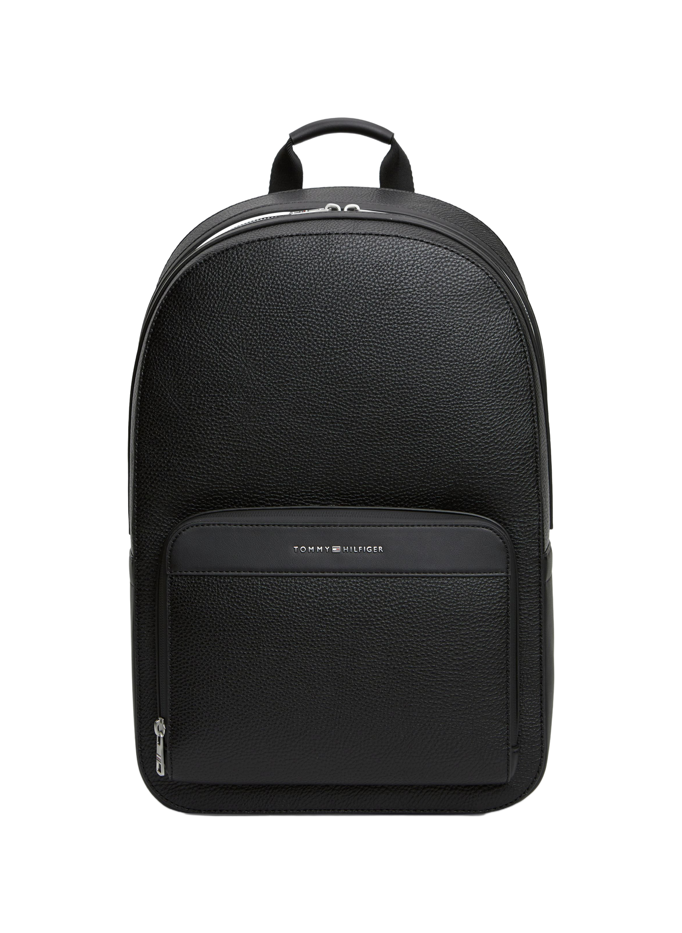 Rounded Zip Backpack TOMMY HILFIGER Black