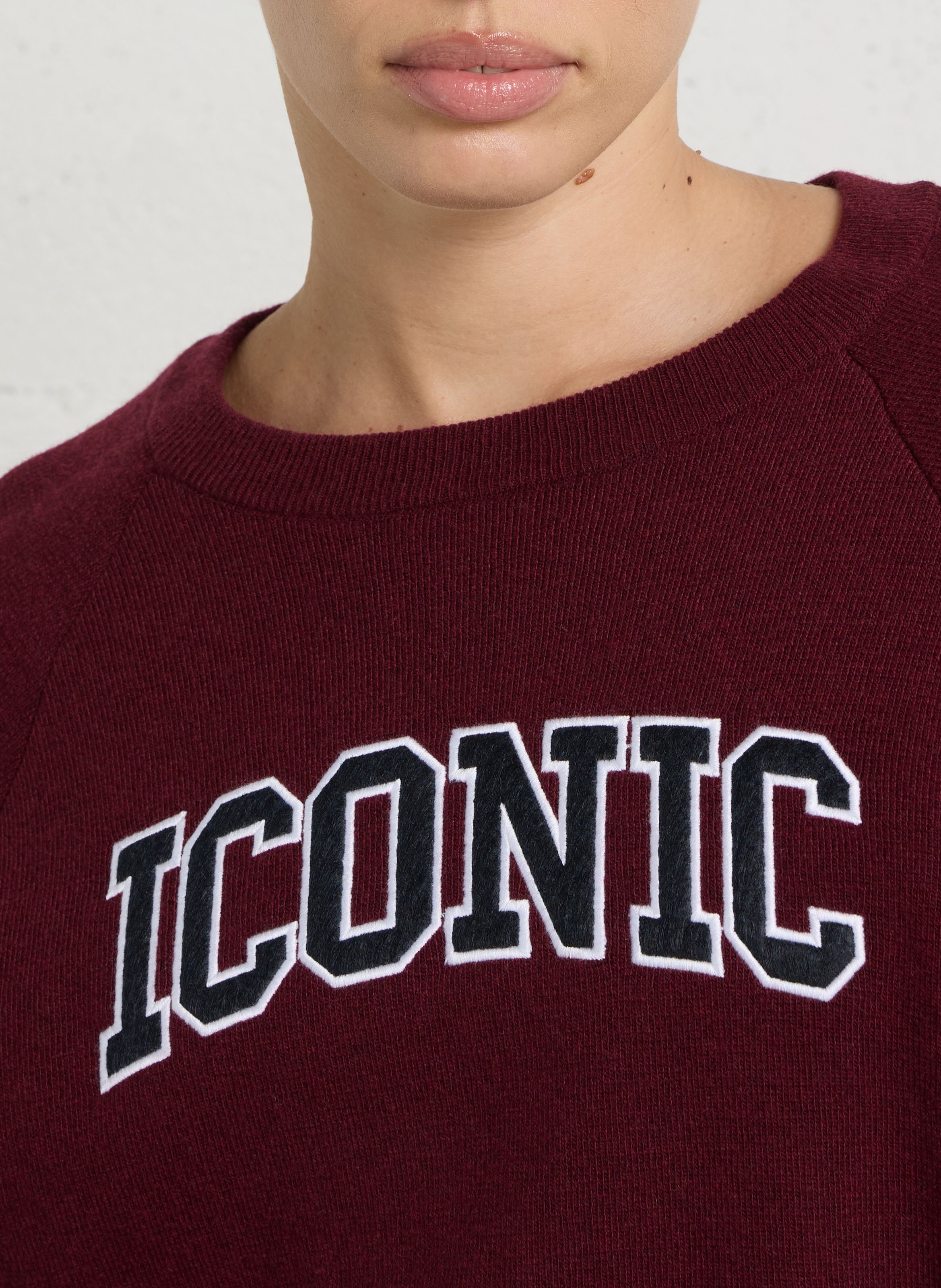 Pull col rond atelier MAISON 123 Rouge