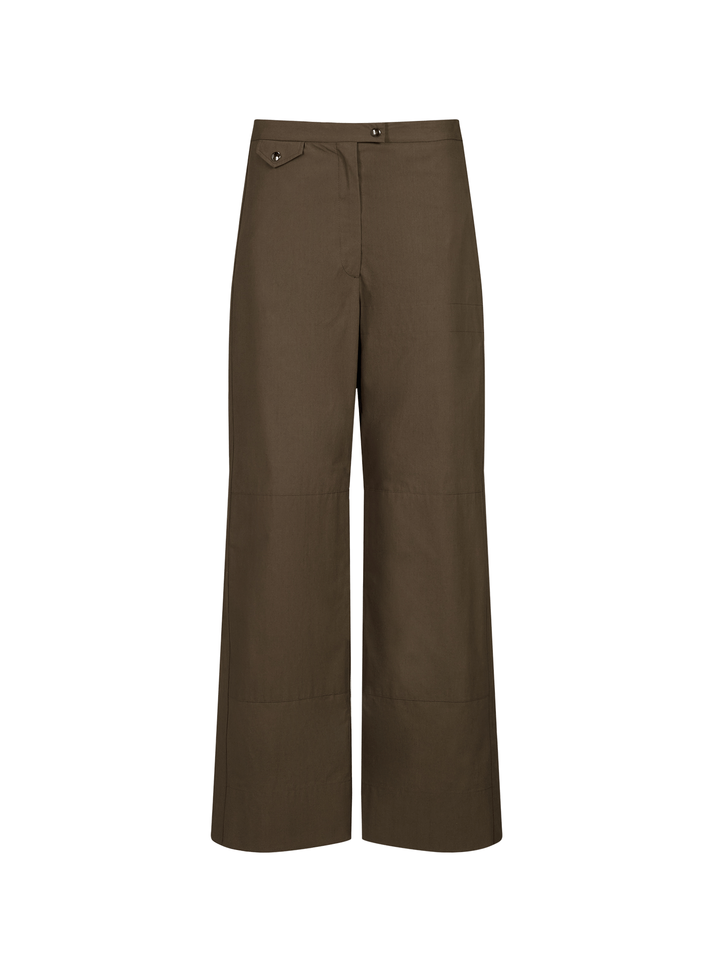 Wollhose mit geradem Schnitt CALVIN KLEIN COLLECTION Grau