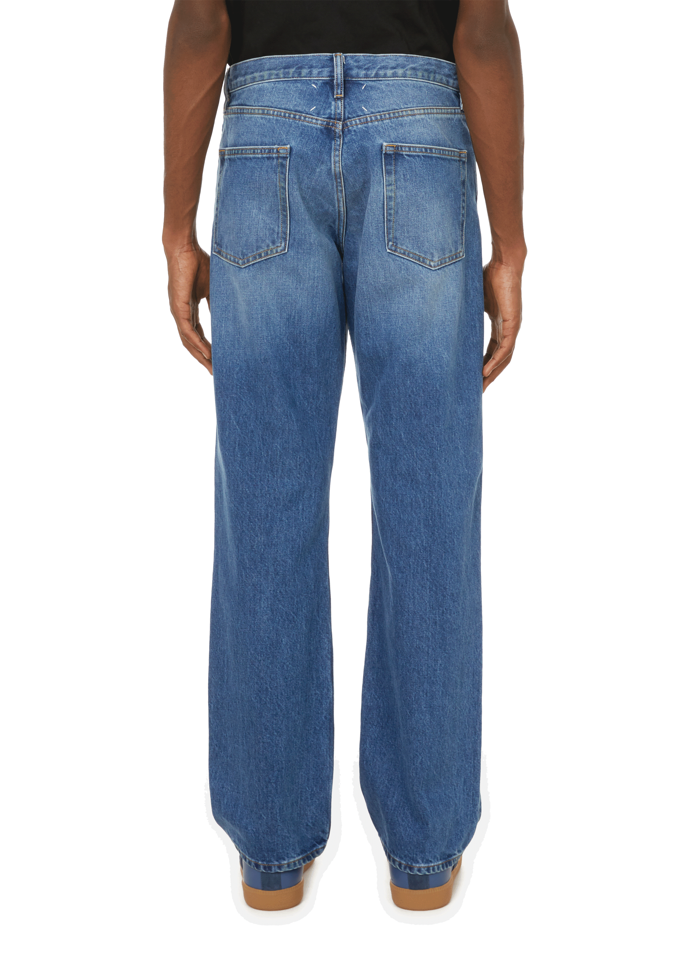Straight-cut jeans MAISON MARGIELA Blue