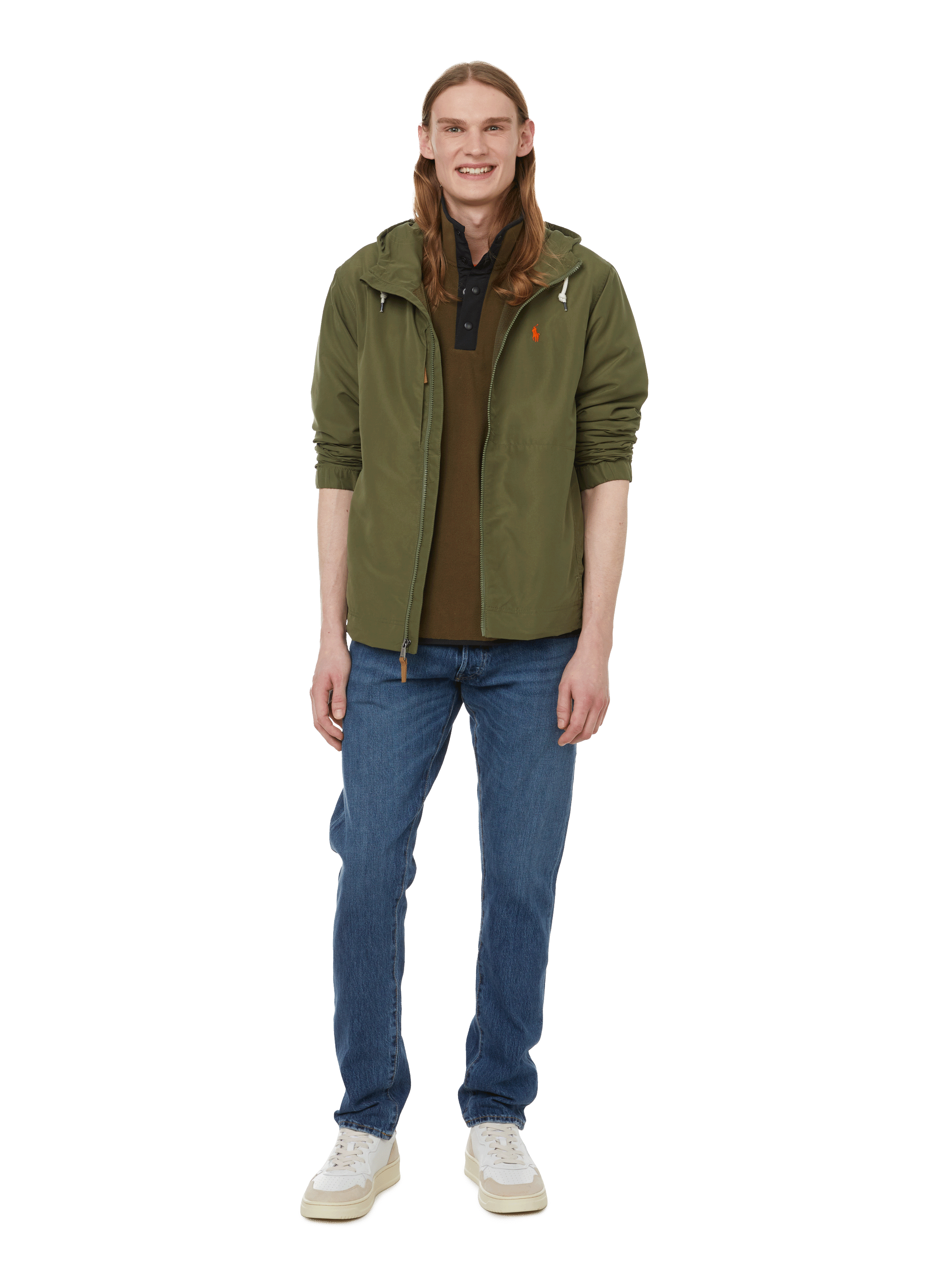 Sweatshirt polaire droit POLO RALPH LAUREN Vert