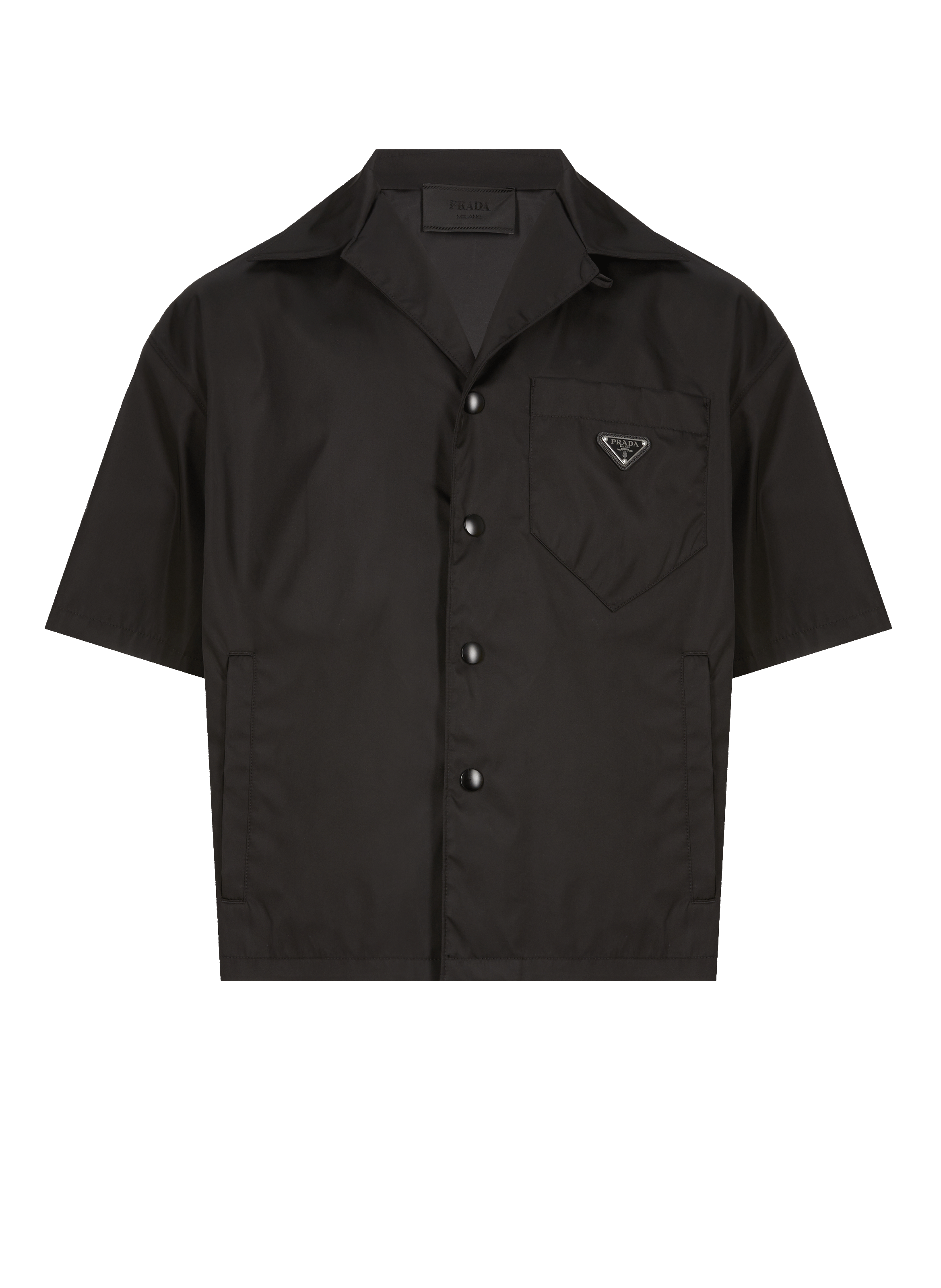 Re-nylon shirt PRADA Black