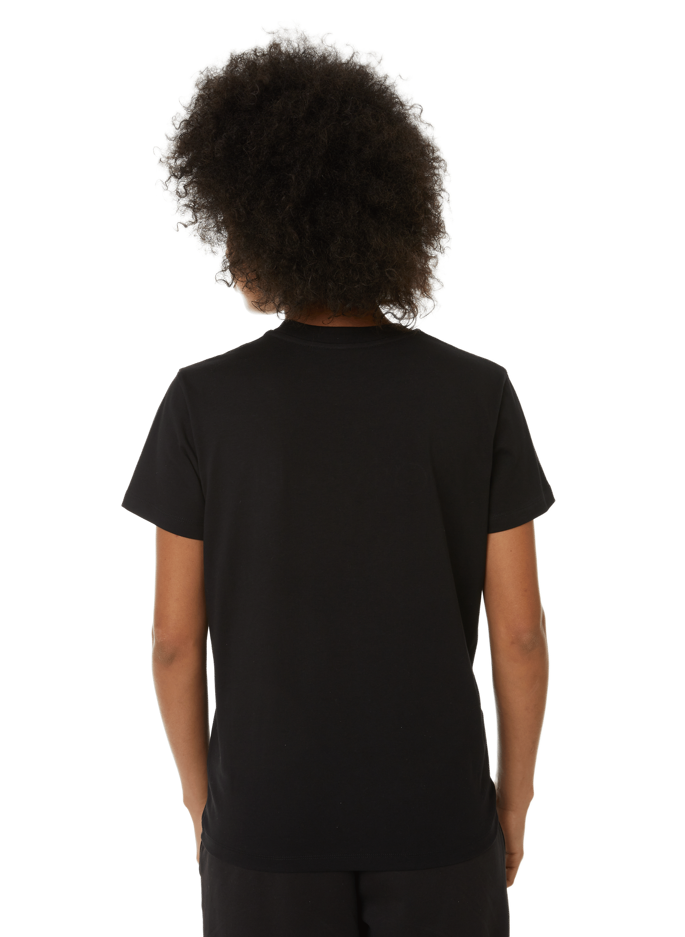 Cotton logo T-shirt MONCLER Black