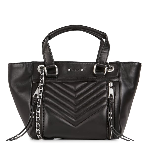 Sac porté épaule en cuir matelassé