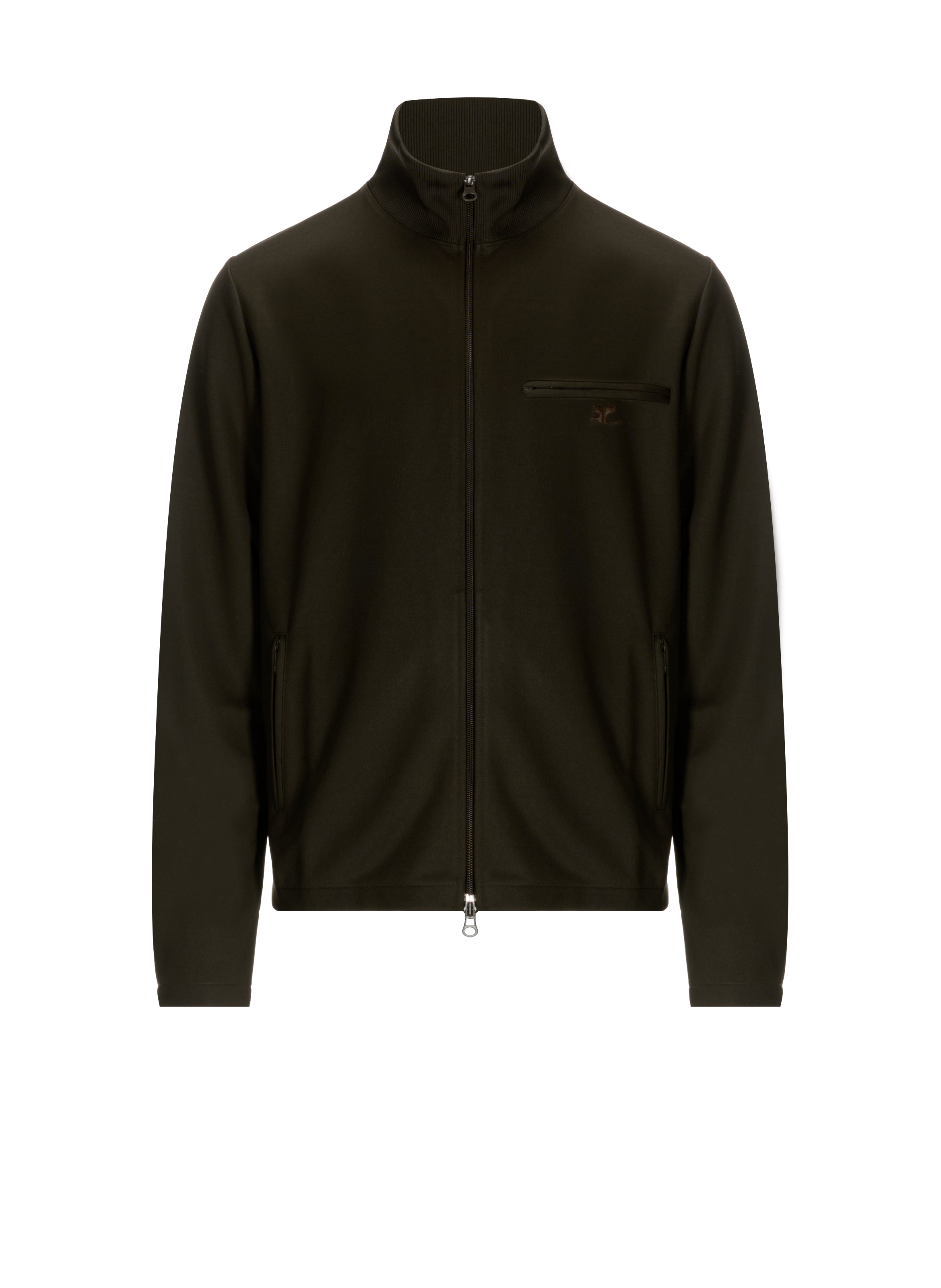 COURRÈGES Gilet à logo  Marron