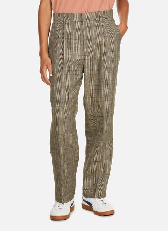 Pantalon à carreaux Marron by CLOSED CLOSED Pantalon à carreaux Marron