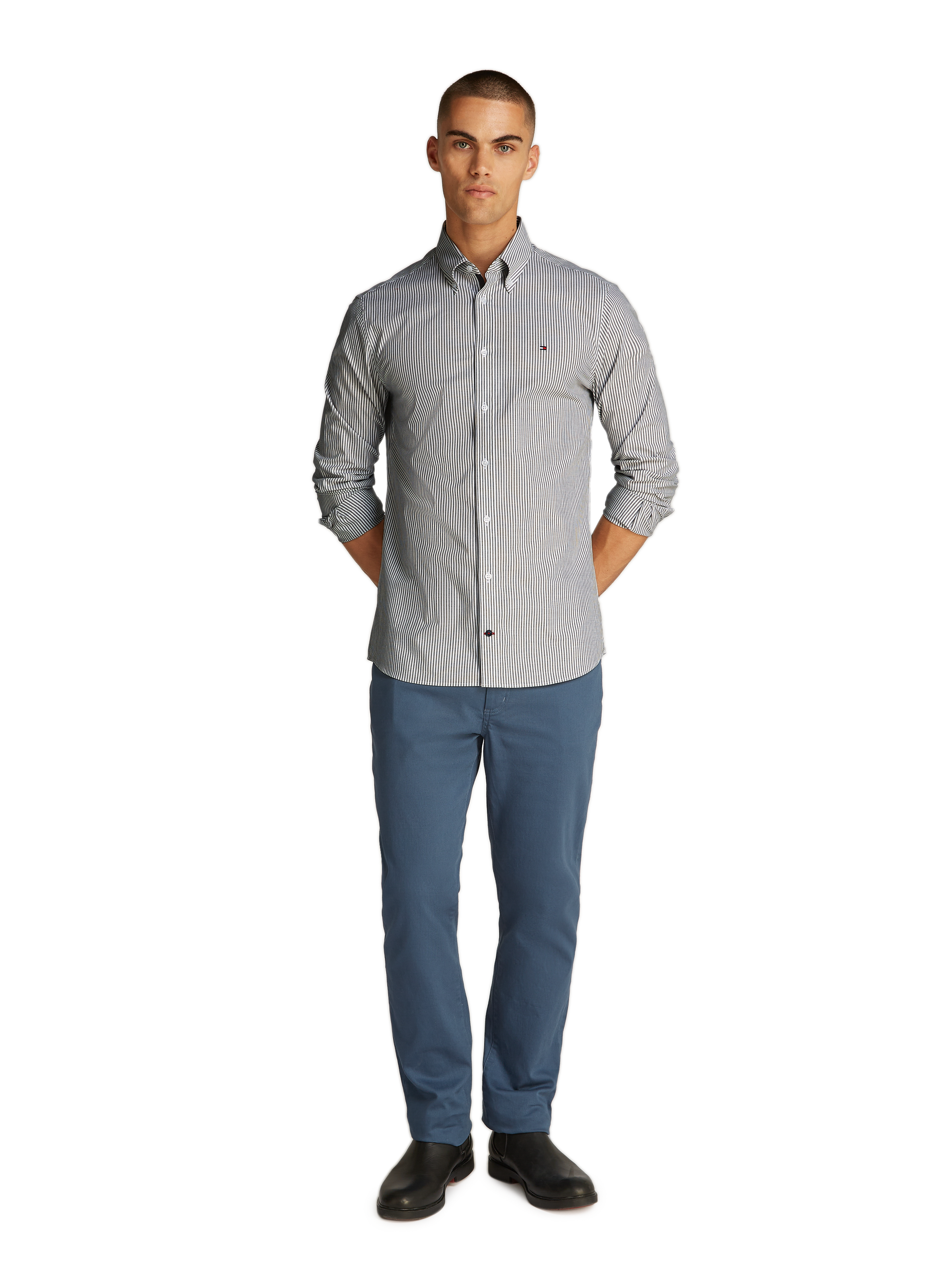 Plain shirt TOMMY HILFIGER Khaki