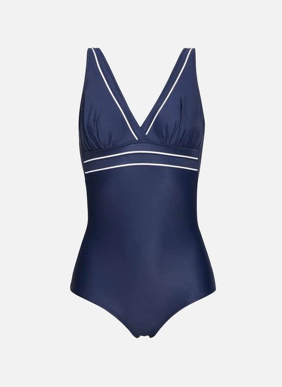 Java one-piece swimsuit Blue by JANINE ROBIN JANINE ROBIN Java one-piece swimsuit Blue