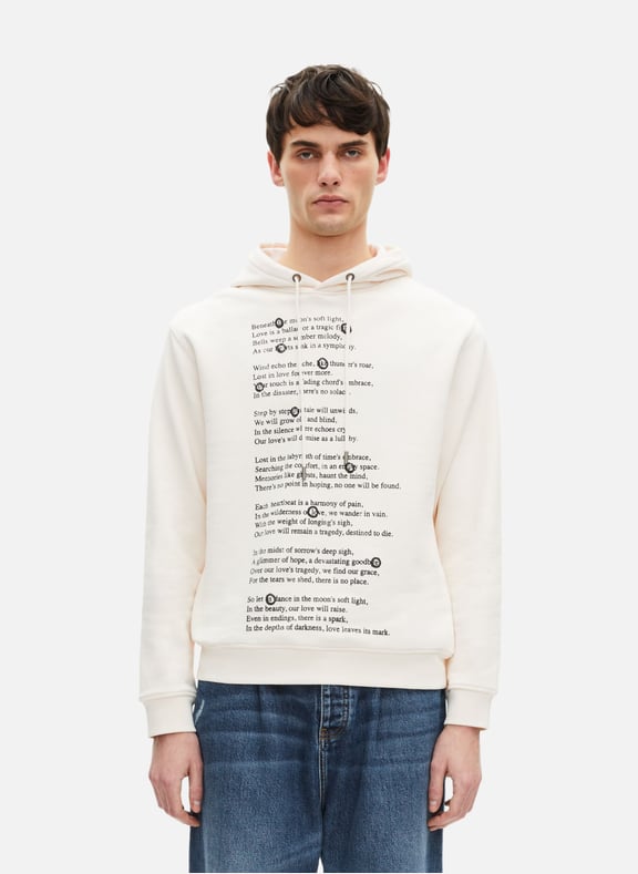 Sweatshirt à sérigraphie Beige by THE KOOPLES THE KOOPLES Sweatshirt à sérigraphie Beige