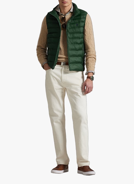Doudoune sans manches | Vert by POLO RALPH LAUREN Doudoune sans manches Vert
