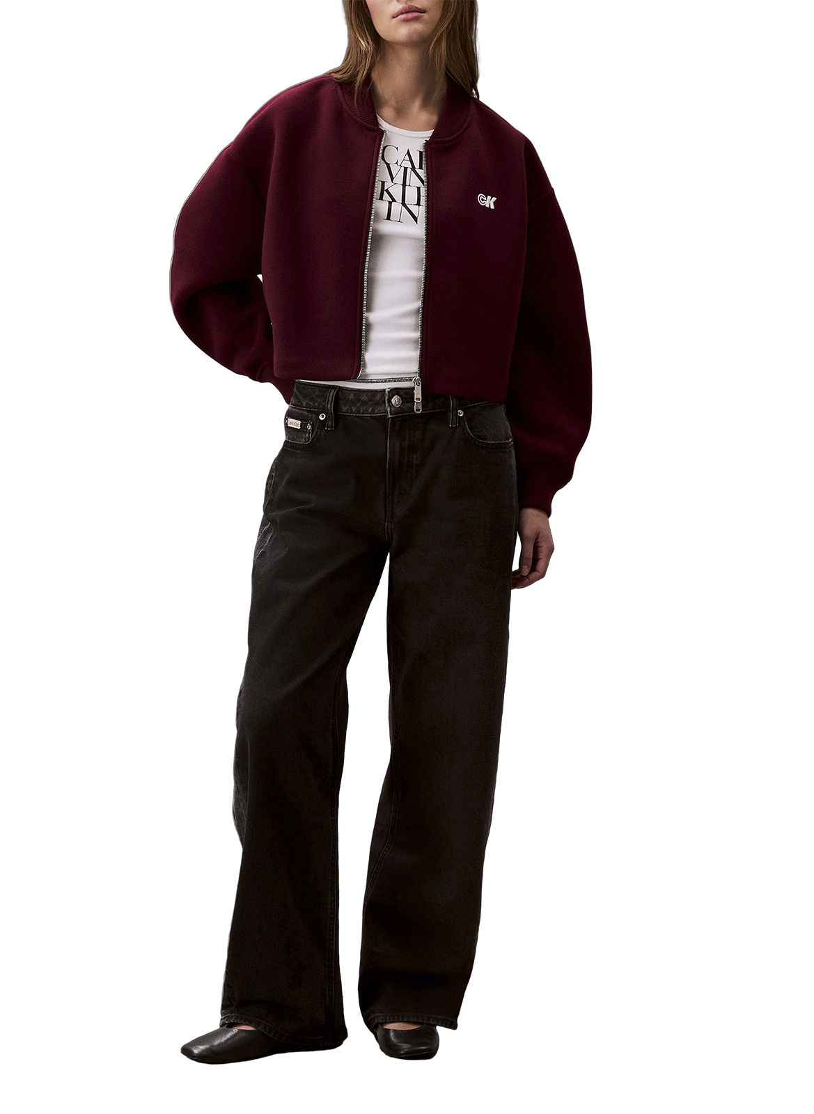 Scuba bomber CALVIN KLEIN Red