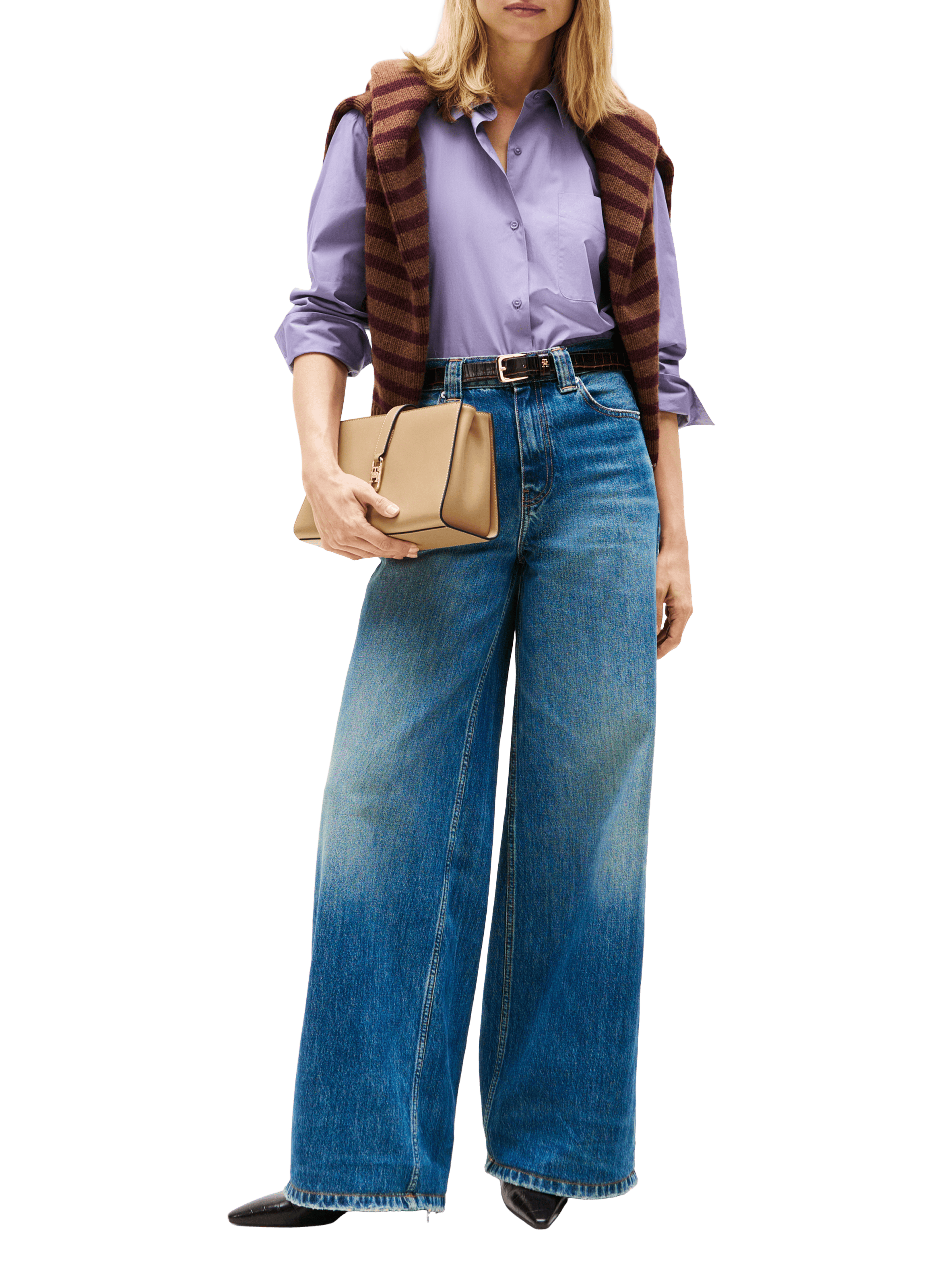 FLORAL QUILTED BAG TOMMY HILFIGER Brown