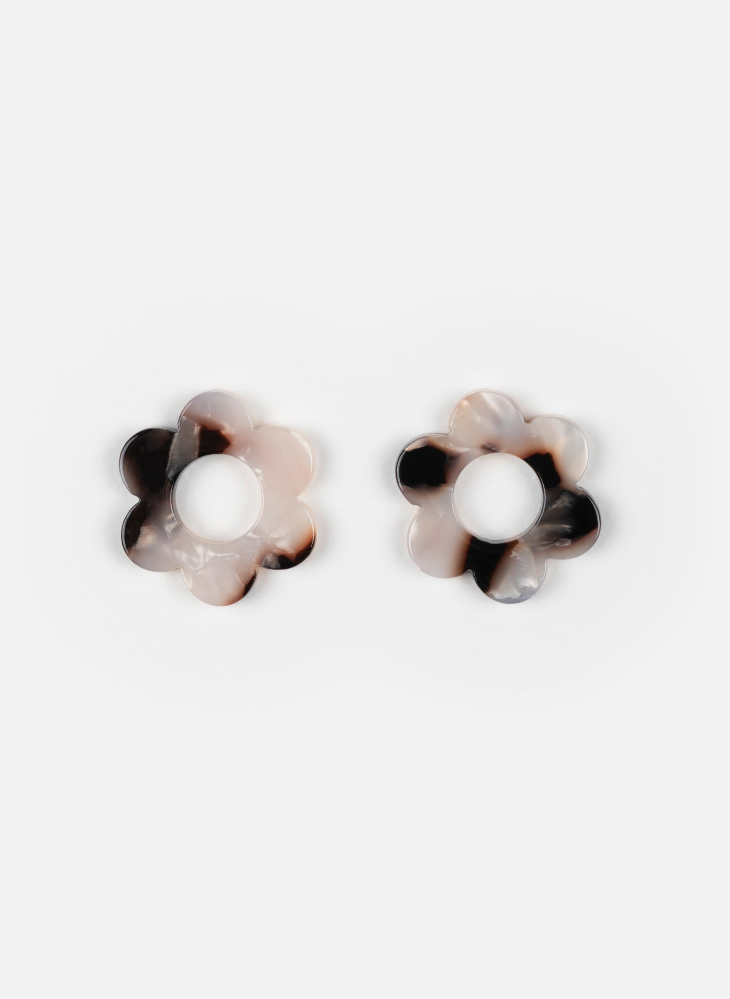 KURAGE GINZA Charms baby fleurette en acétate de cellulose Marron