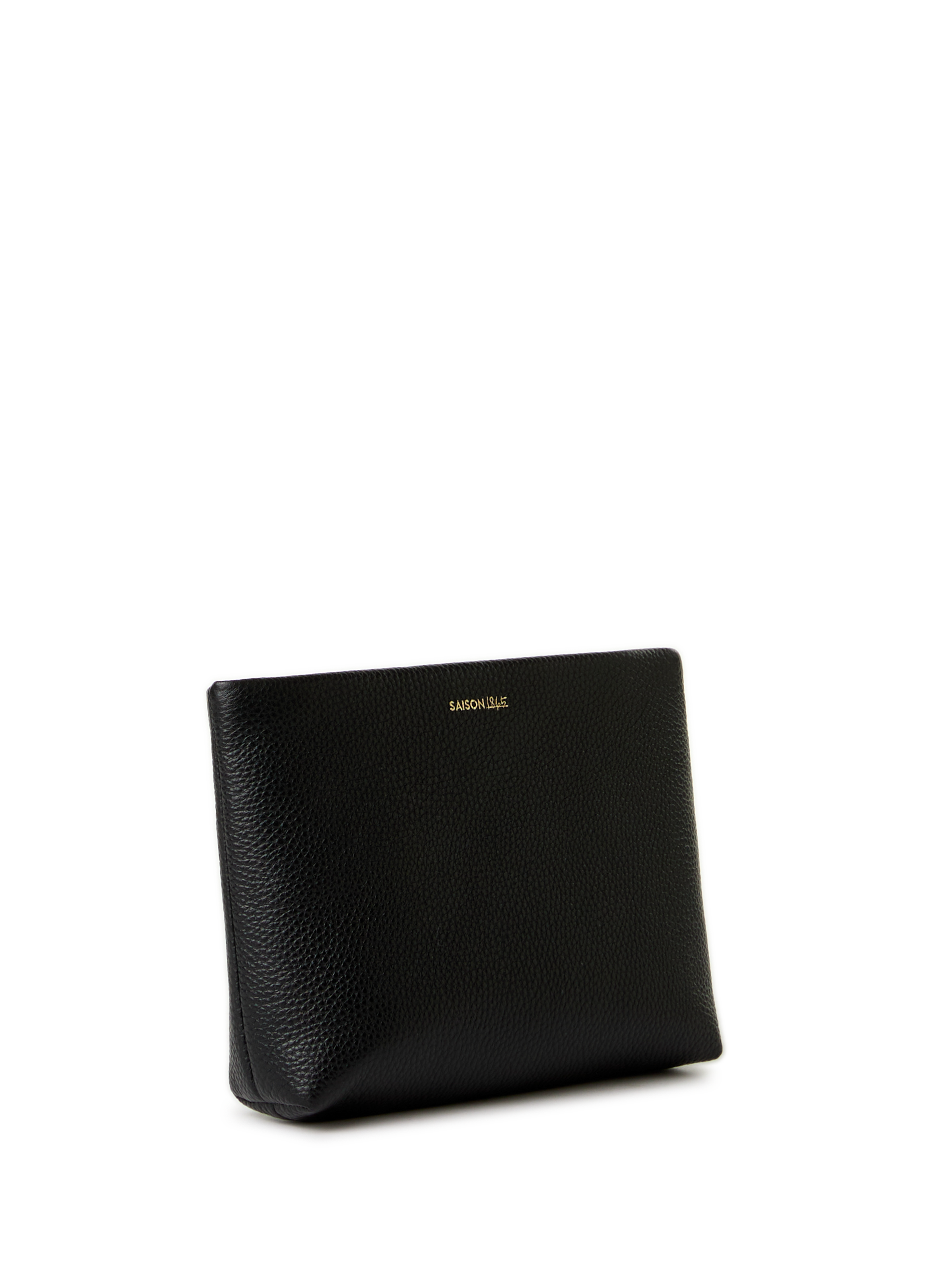 Pochette en cuir SAISON 1865 Noir