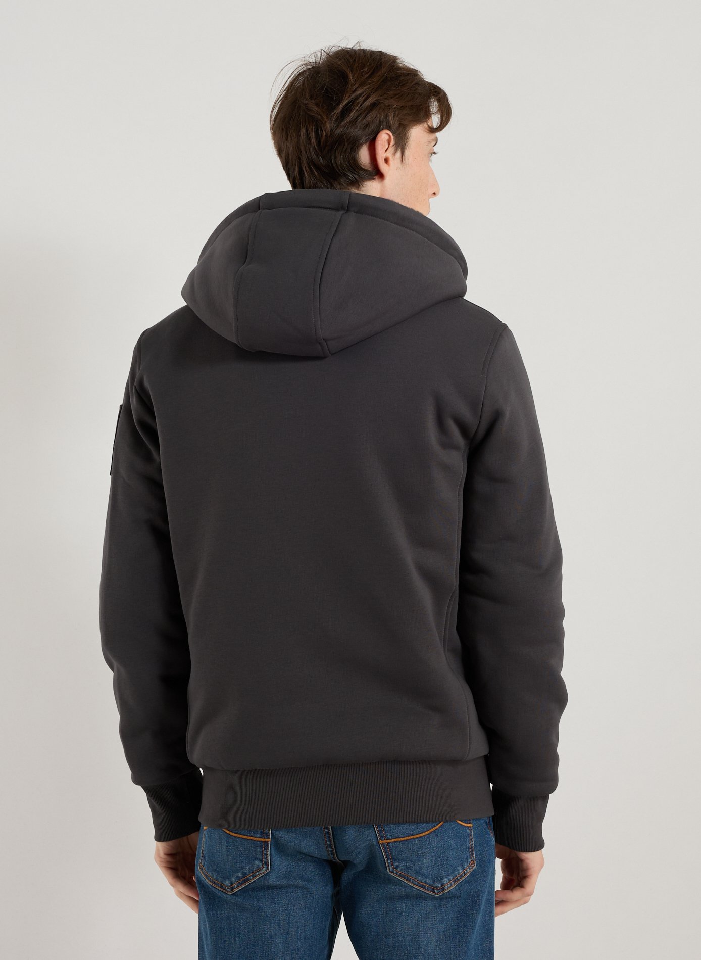 Zip-up hoodie MOOSE KNUCKLES Grey