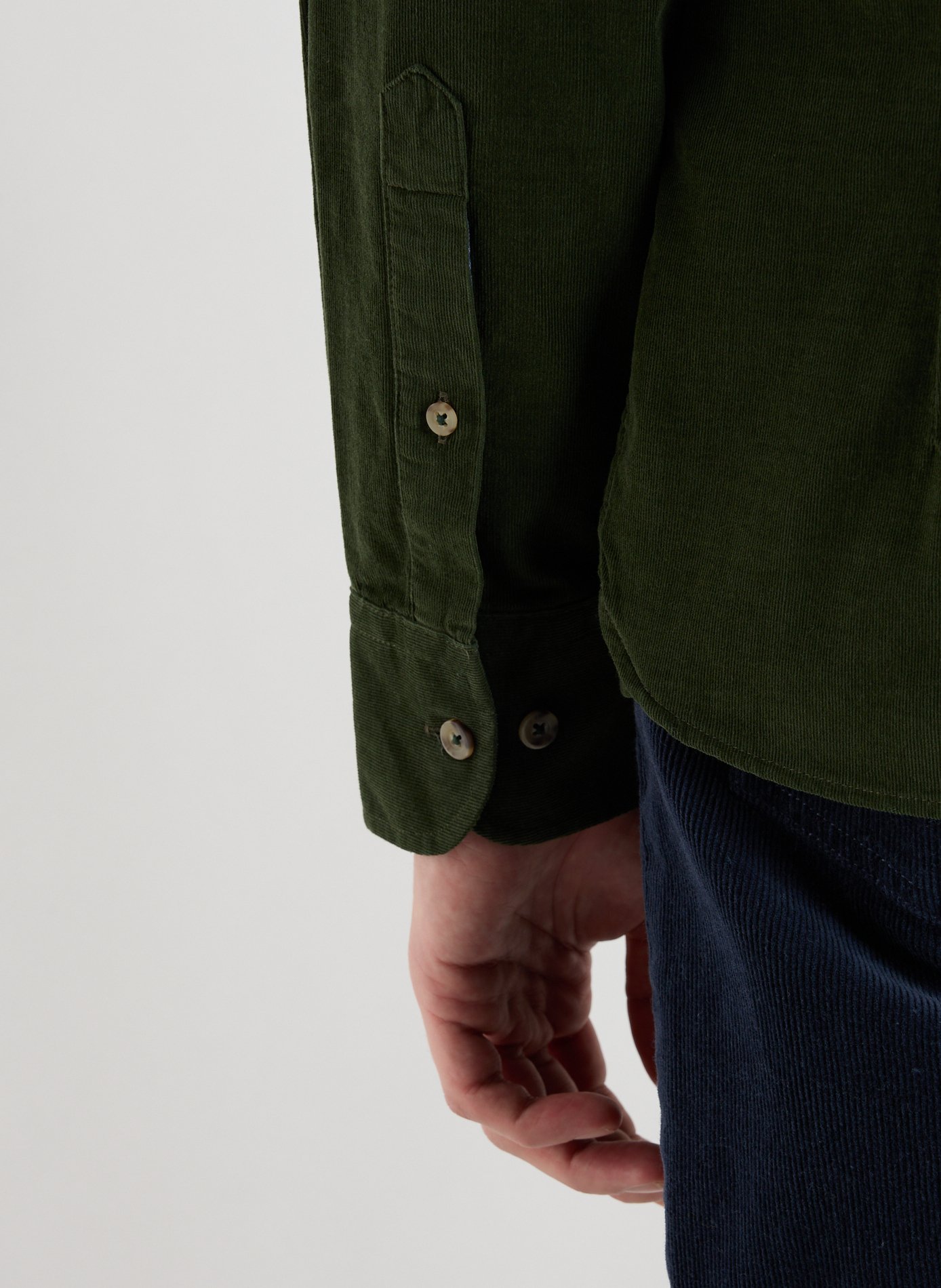  Cotton shirt HACKETT Green