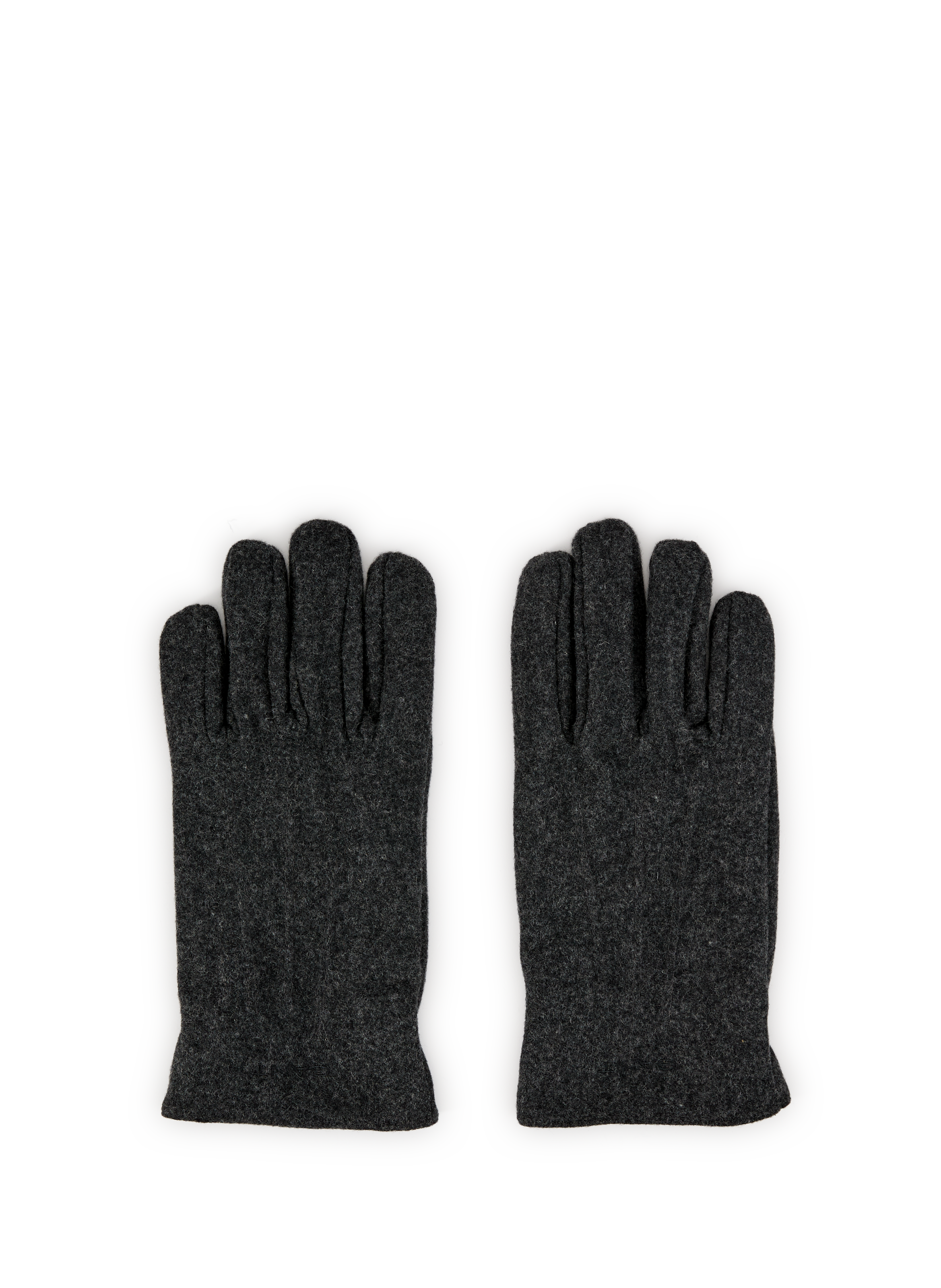 GANT Gants en laine mélangée Gris