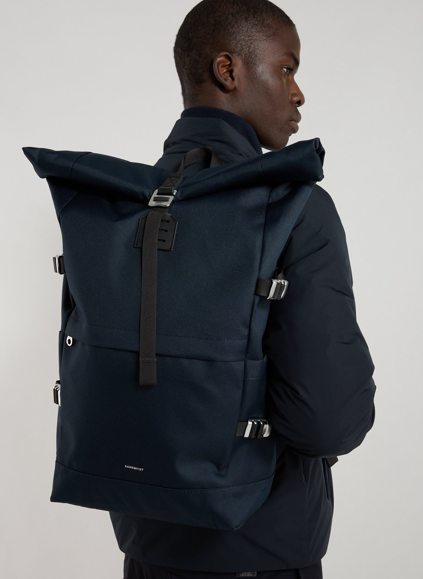 Sac à dos Icon Rolltop L SANDQVIST Bleu