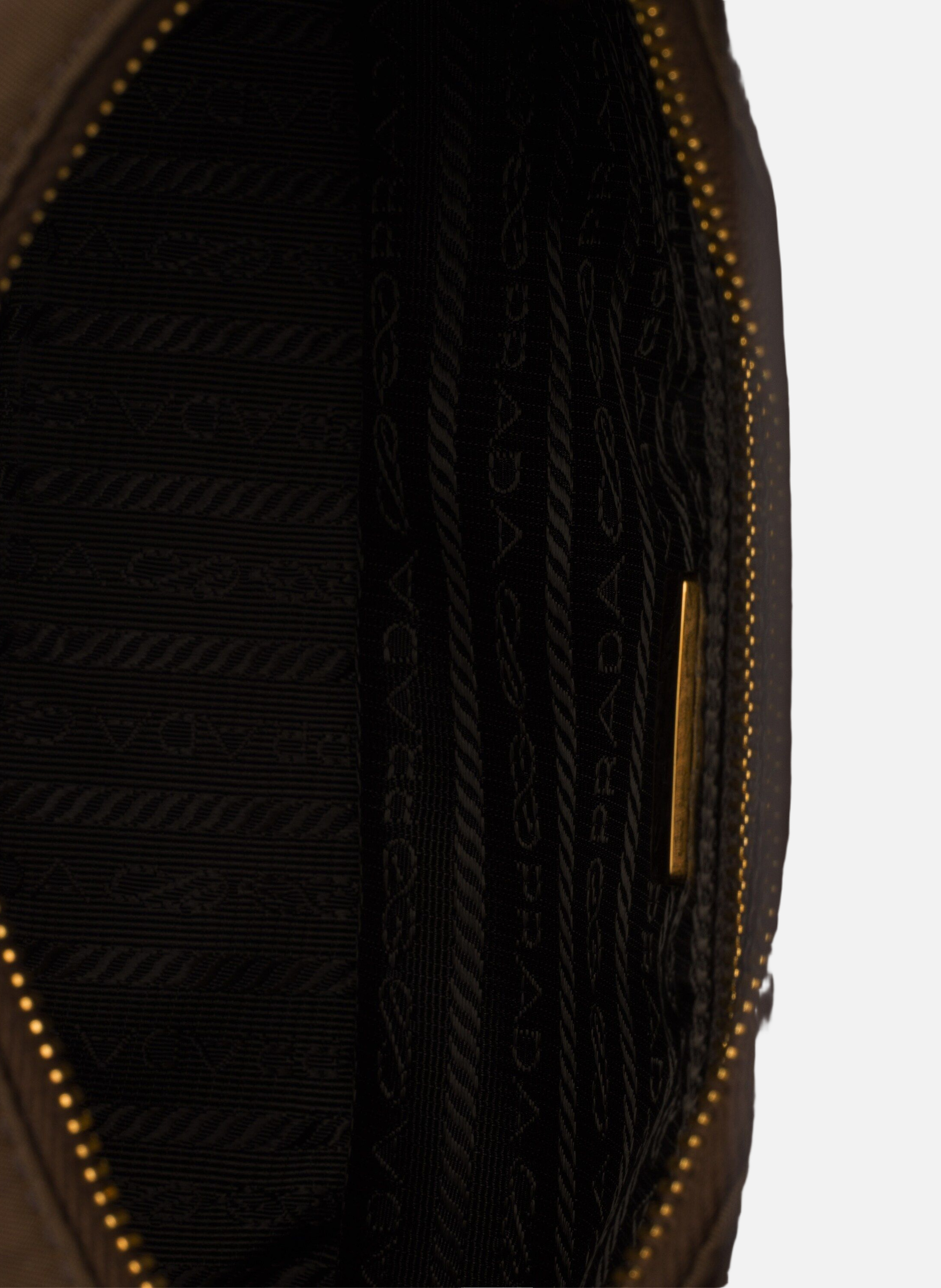 Mini sac prada re-edition 2005 en re-nylon PRADA Marron