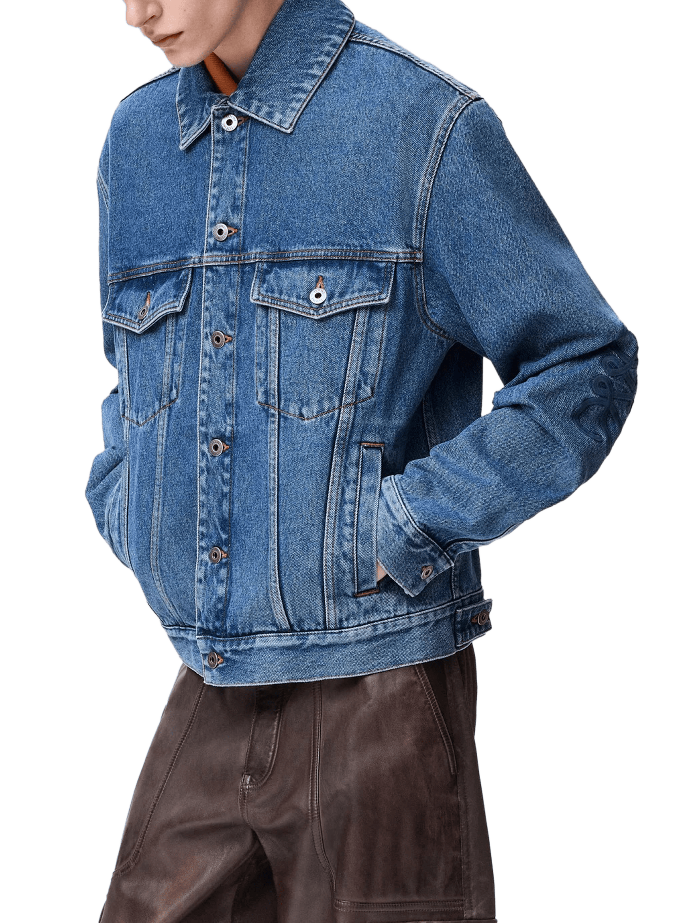 LOEWE D-BARCY JACKET Blue