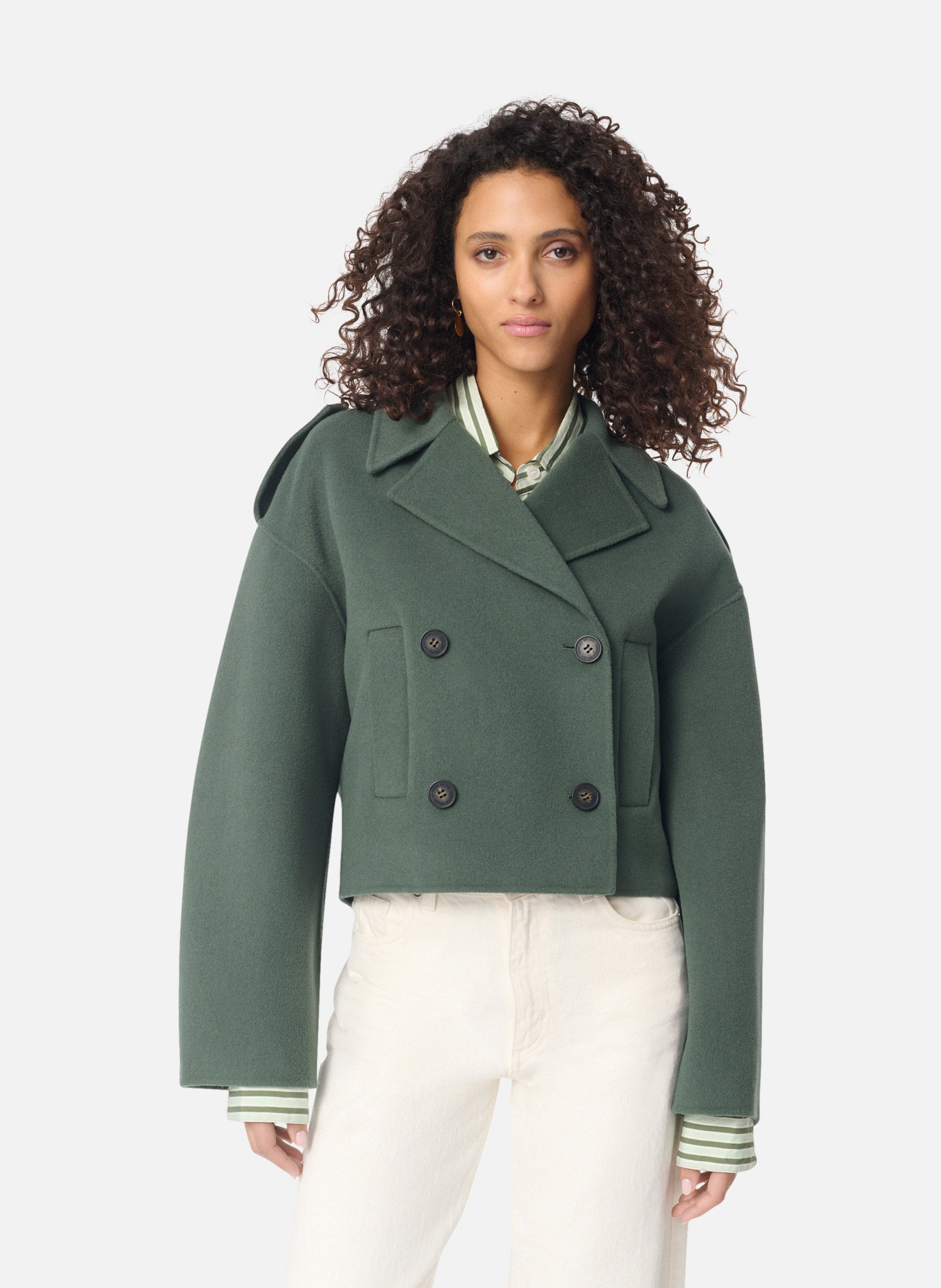 Manteau beran VANESSA BRUNO Vert