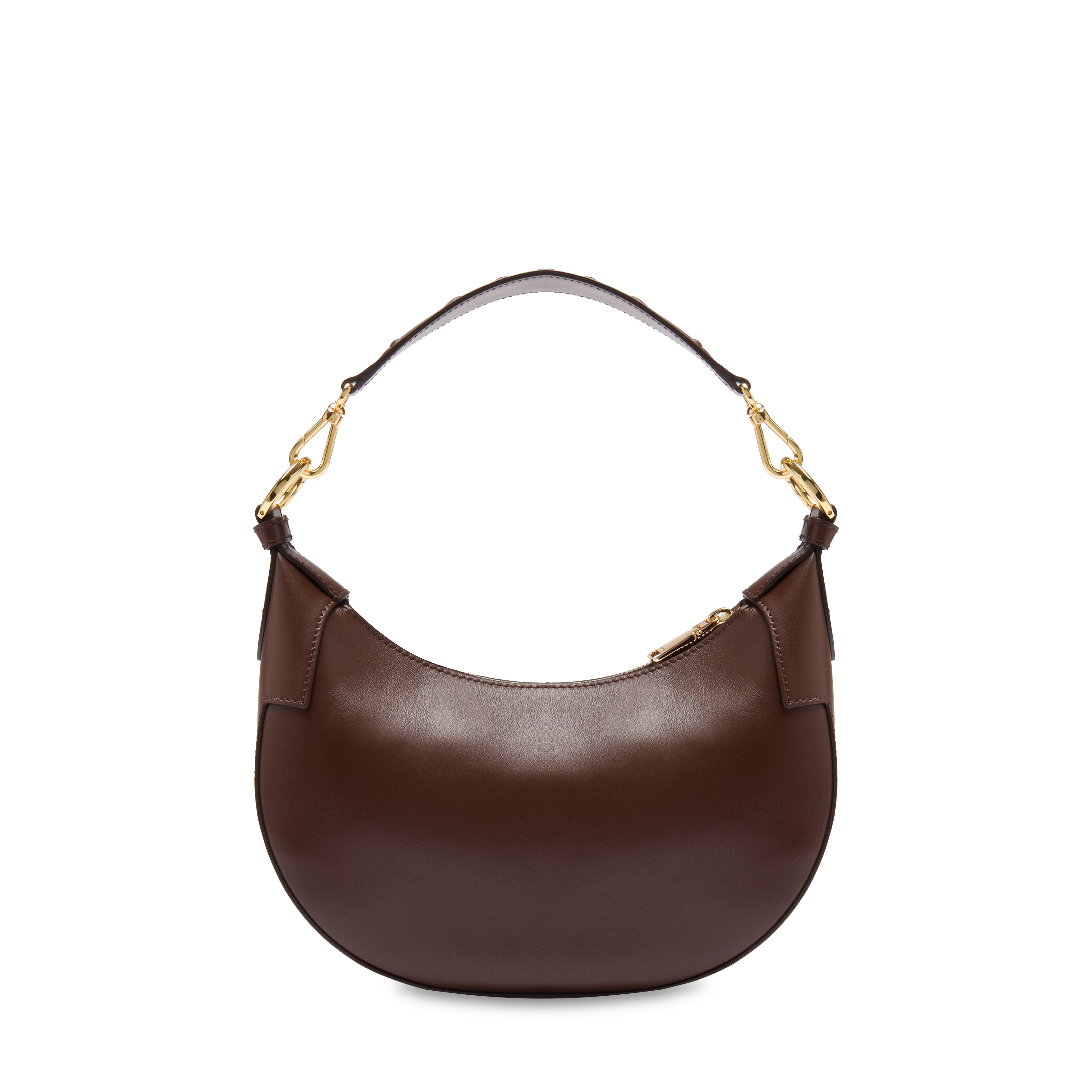 Sac hobo zippé s origami de lancel en cuir LANCEL Marron