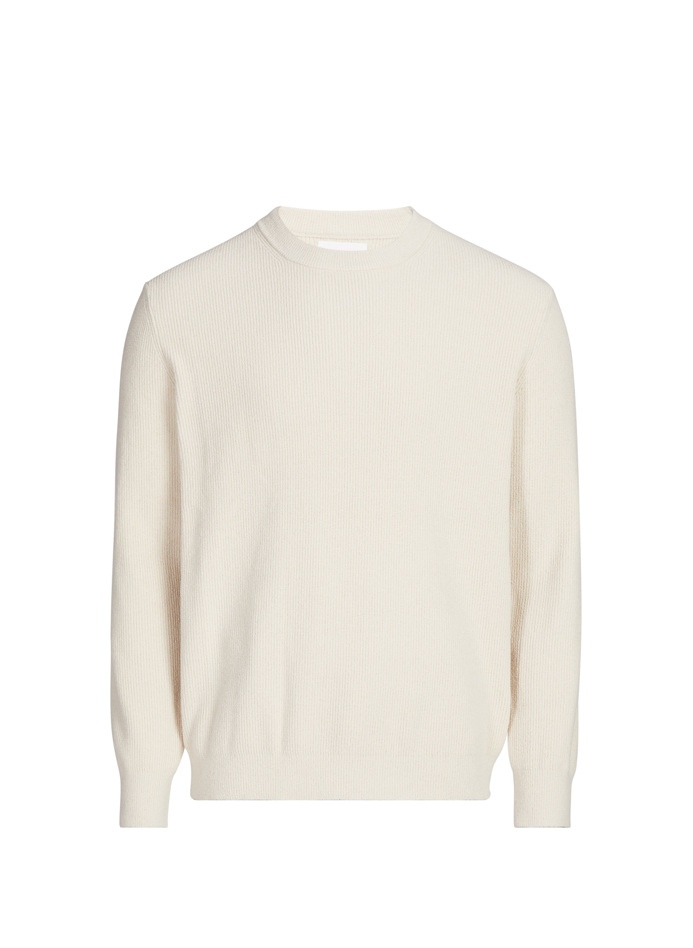Ribbed straight sweater Danny NN.07 Beige